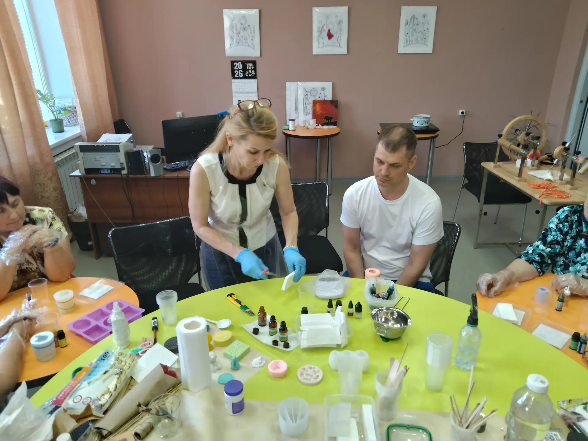 🧼 Творческий мастер-класс по мыловарению
Для участников специальной военной операции и членов их се