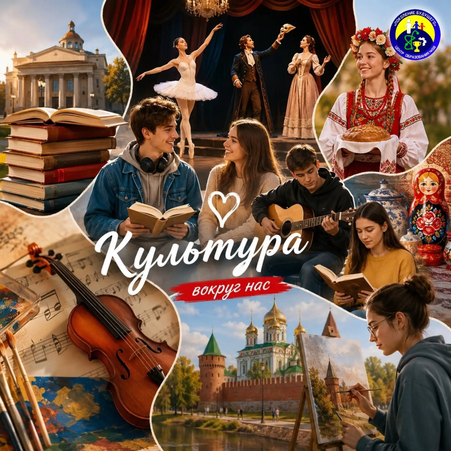 Когда мы слышим слово «культура», многие представляют музеи, театры или картины известн...