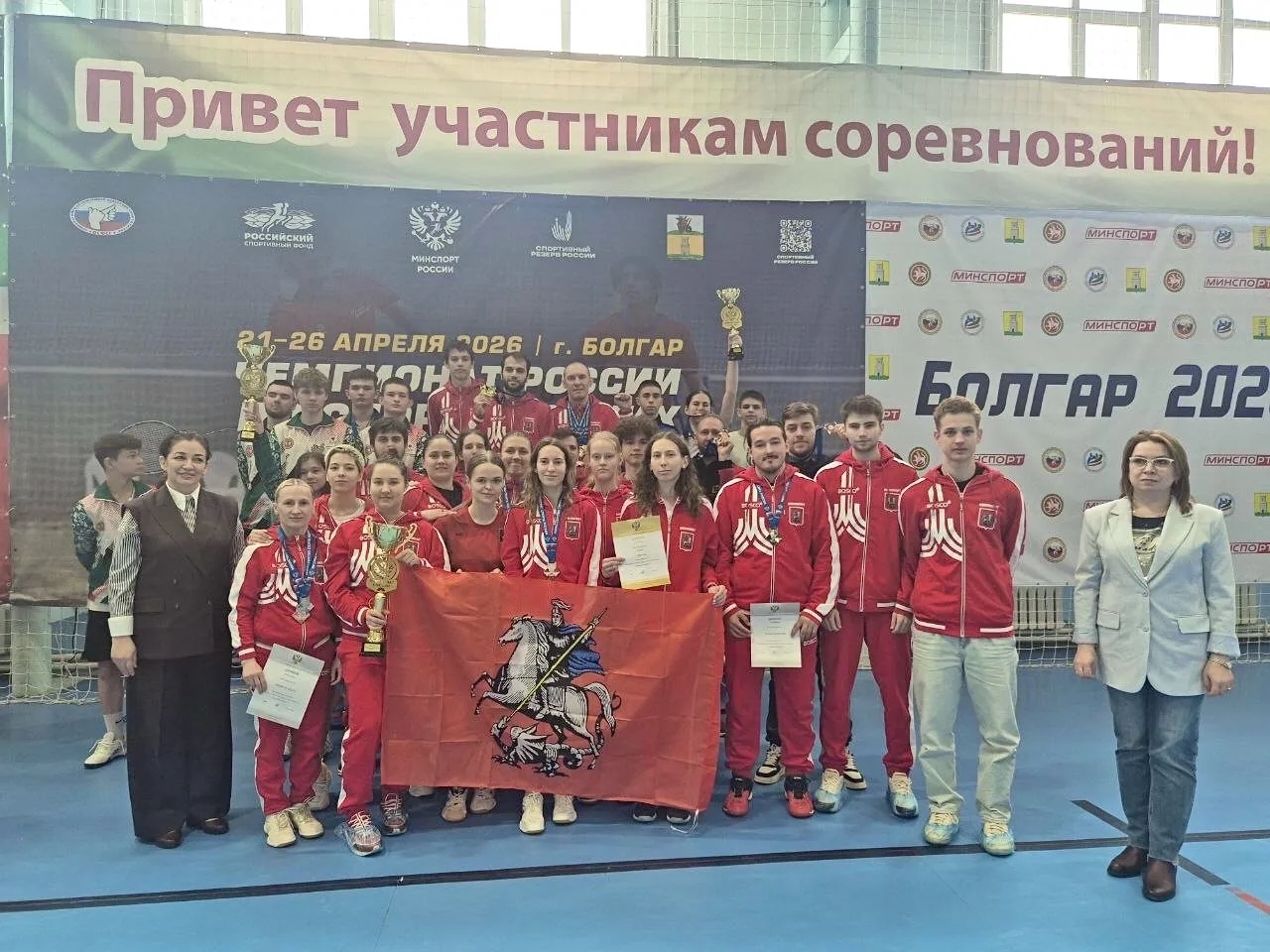 🏸 Спортсмены МКСШОР «Восток» выиграли две золотые, четыре серебряные и шесть бронзовых медалей чемпи
