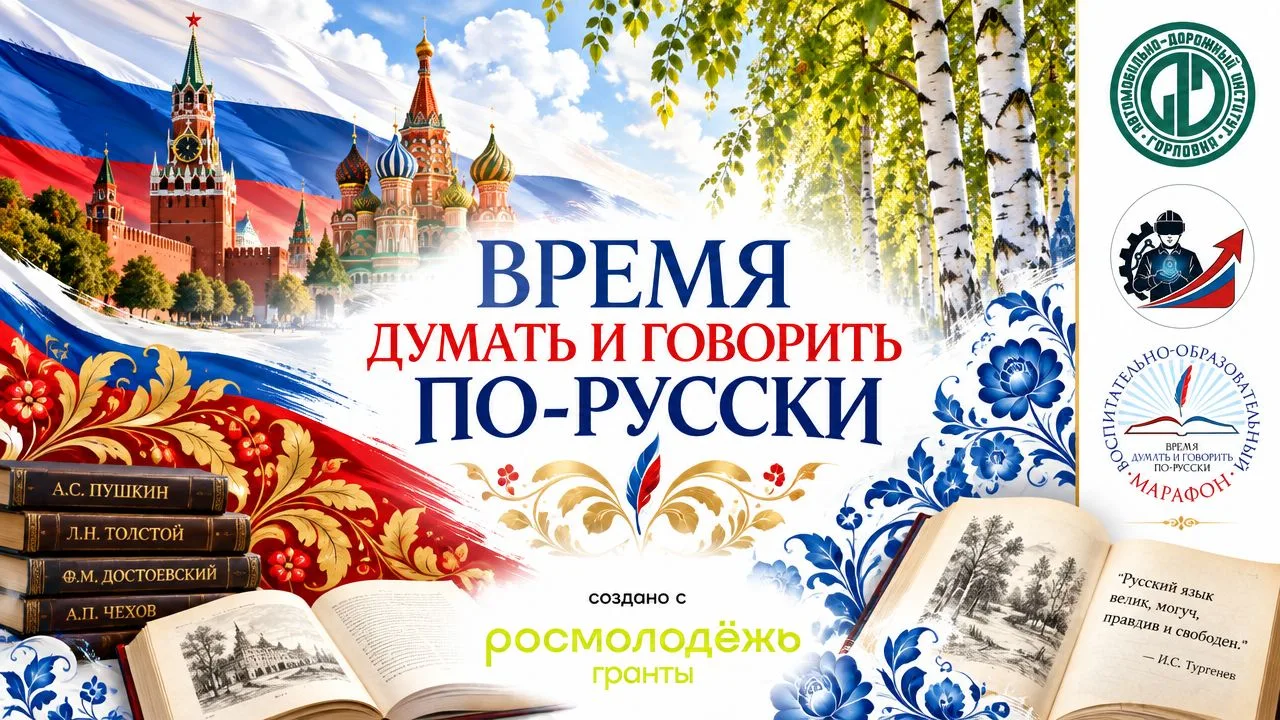 💬 Время думать и говорить по-русски!