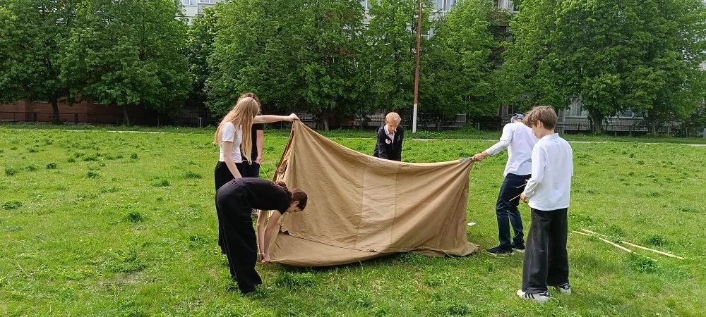 🇷🇺❤️☀️ Сегодня команды 5-7 классов приняли участие в туристической эстафете Турград.   ☝️2.5 часа на