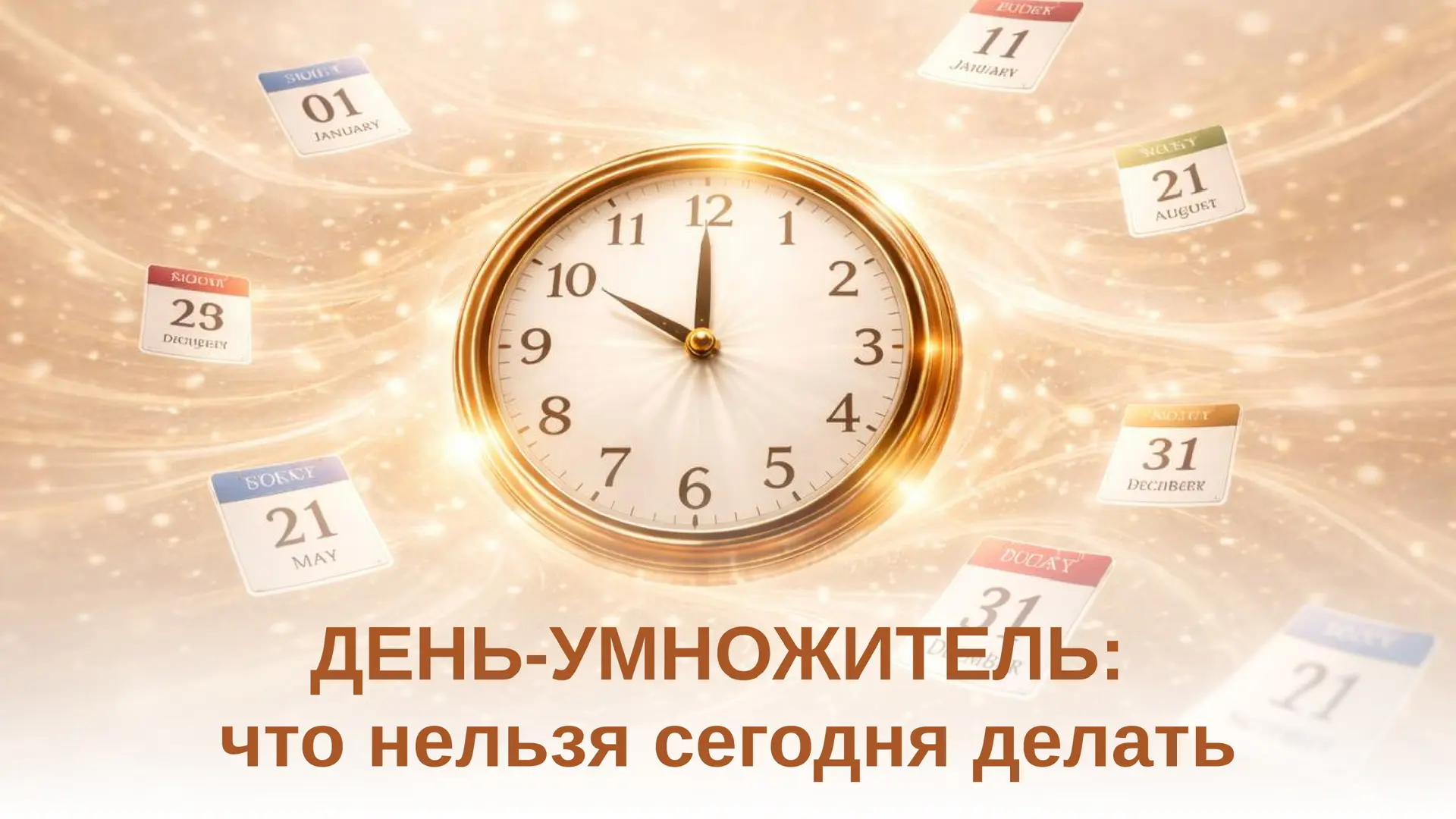 Бывают дни, когда  сама энергия времени настроена на умножение. Не только денег, а всего, что вы буд