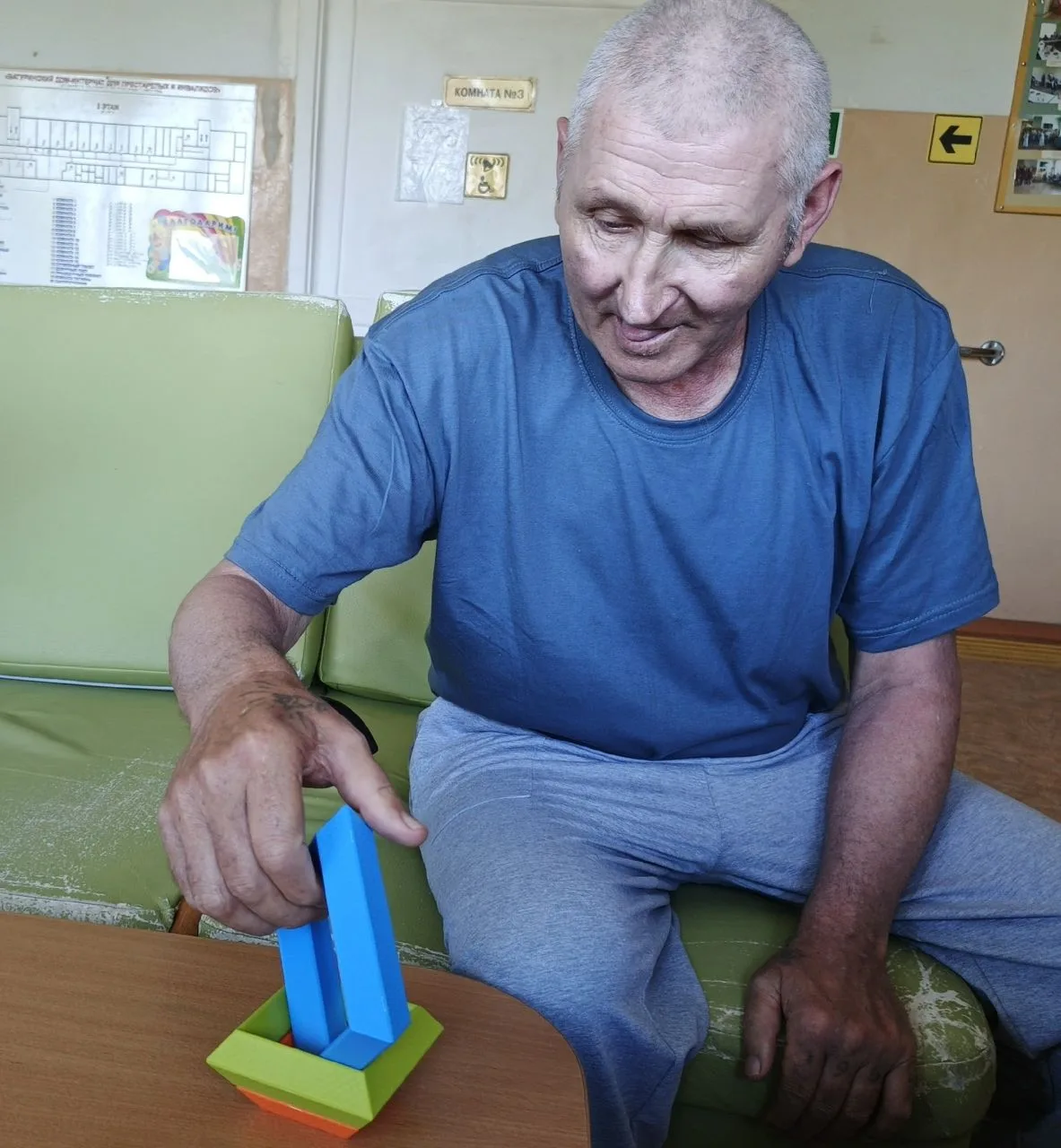 👍Творчество, зарядка и радость каждый день!  🏡💫В Батуринском доме-интернате для престарелых и инвали