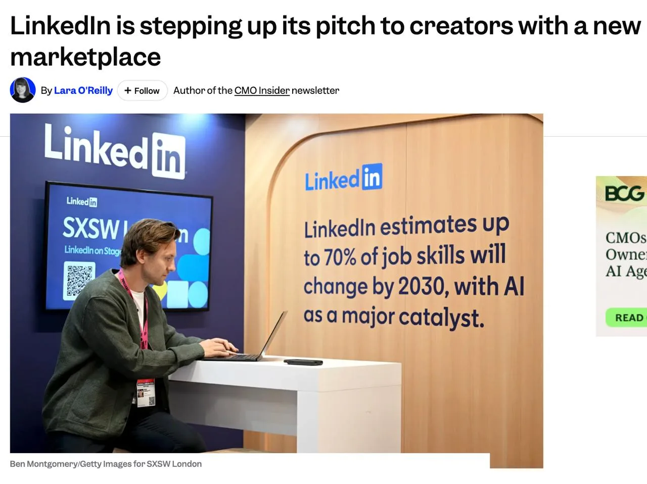 На LinkedIn появятся короткие ролики. Социальная сеть для поиска работы станет ещё и площадкой для б