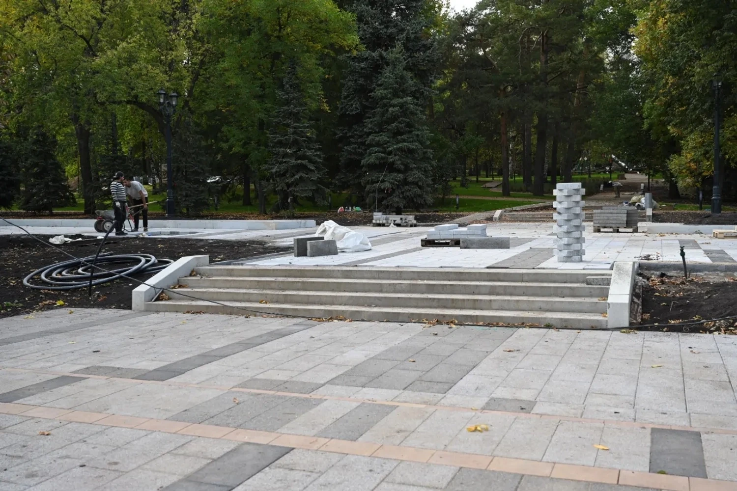 Парк имени Ленина в Уфе готовят к открытию после масштабного обновления 🌳