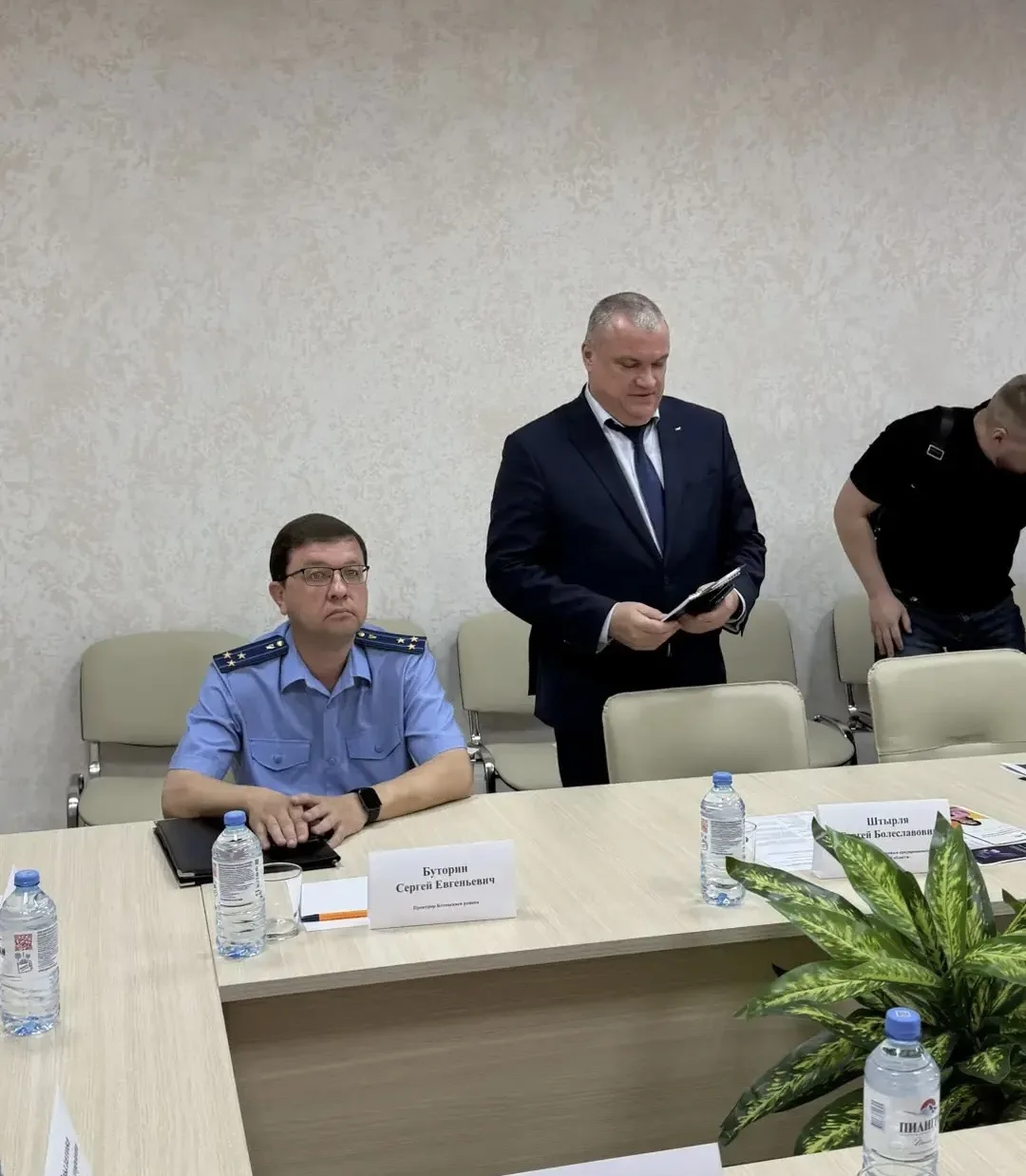 Прокурор Кетовского района Сергей Буторин принял участие  в заседании Совета по улучшению инвестицио