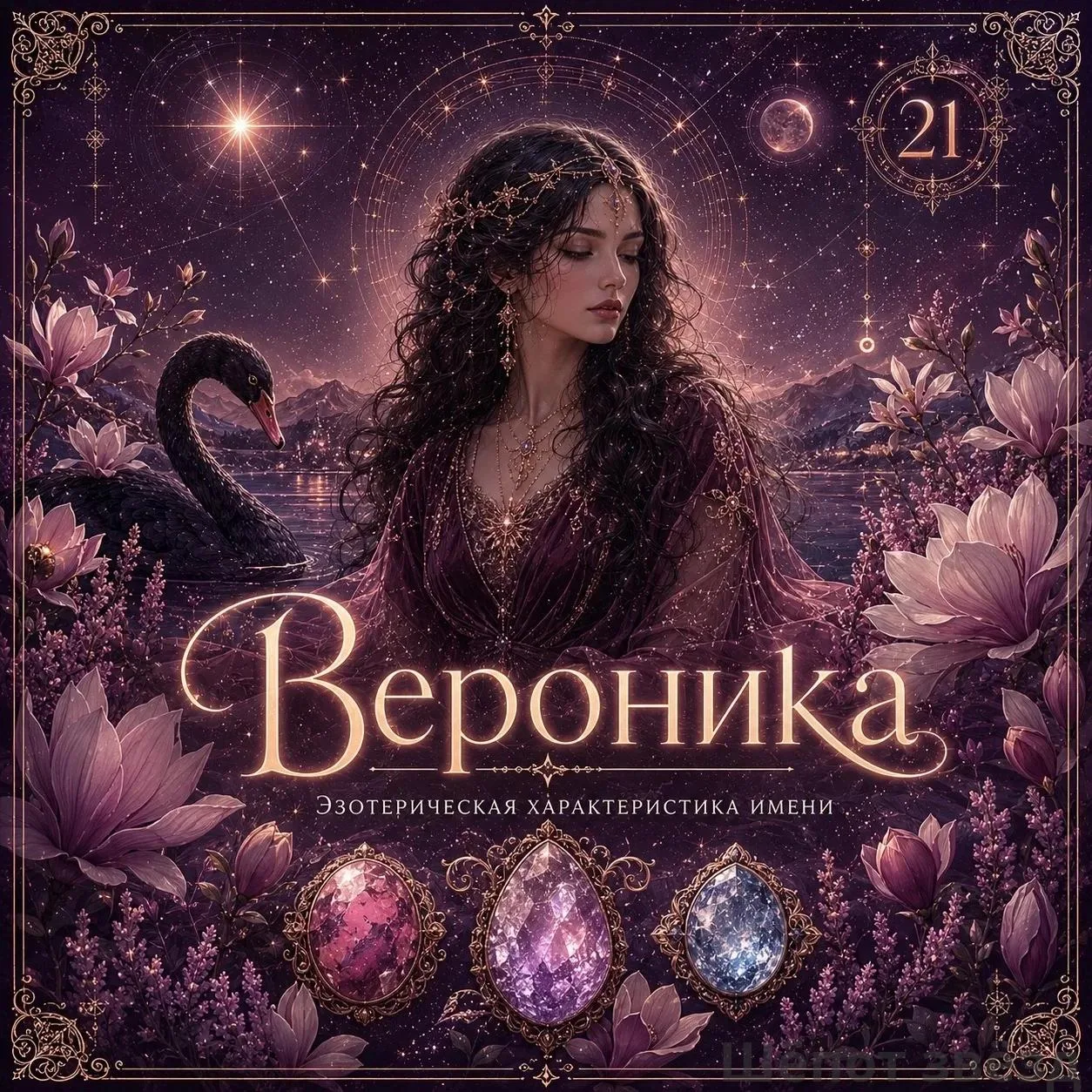 ✨ Эзотерическая характеристика имени Вероника

В имени Вероника чувствуется женщина, которая умеет п