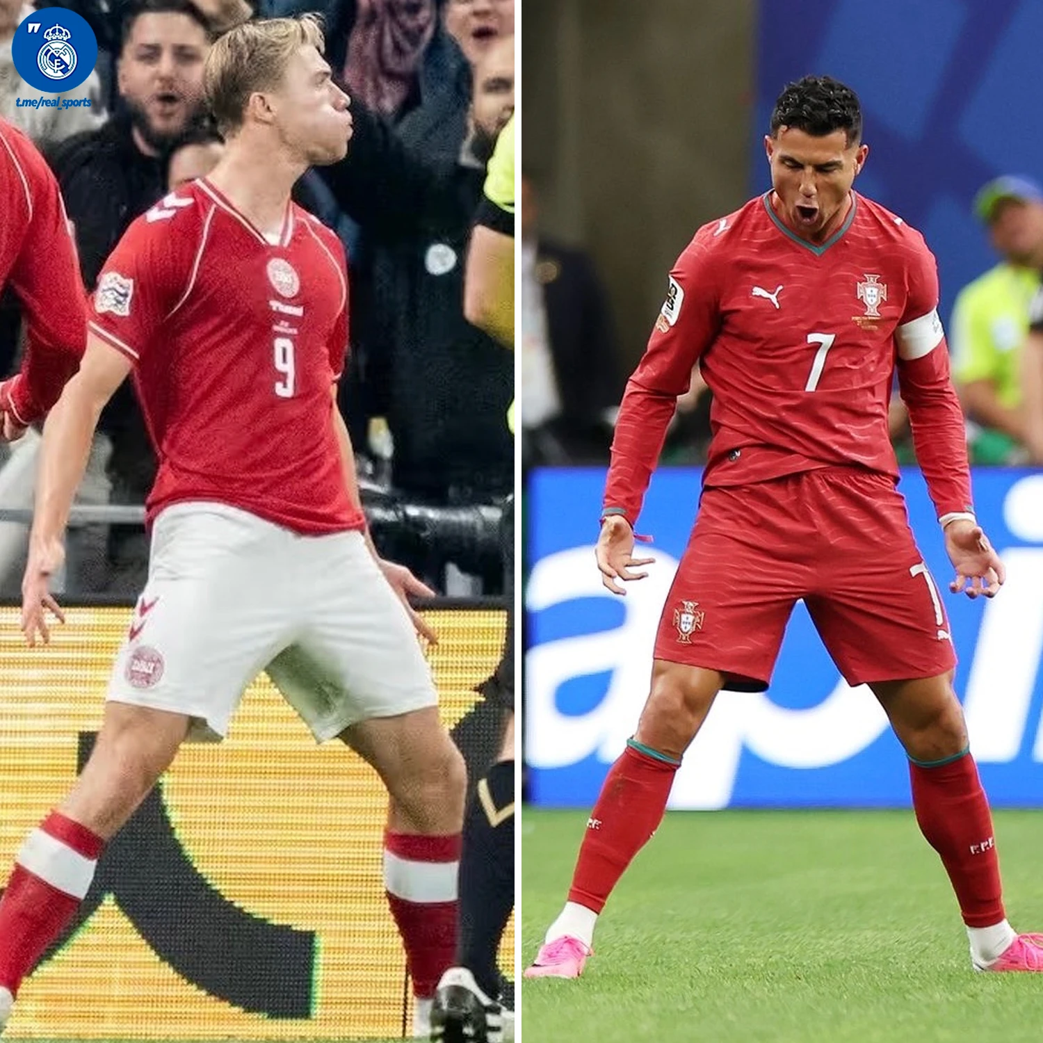 🇩🇰🇵🇹 Расмус Хейлунд: «Празднование в стиле SIUUUUUU? Я сделал это в знак уважения к...