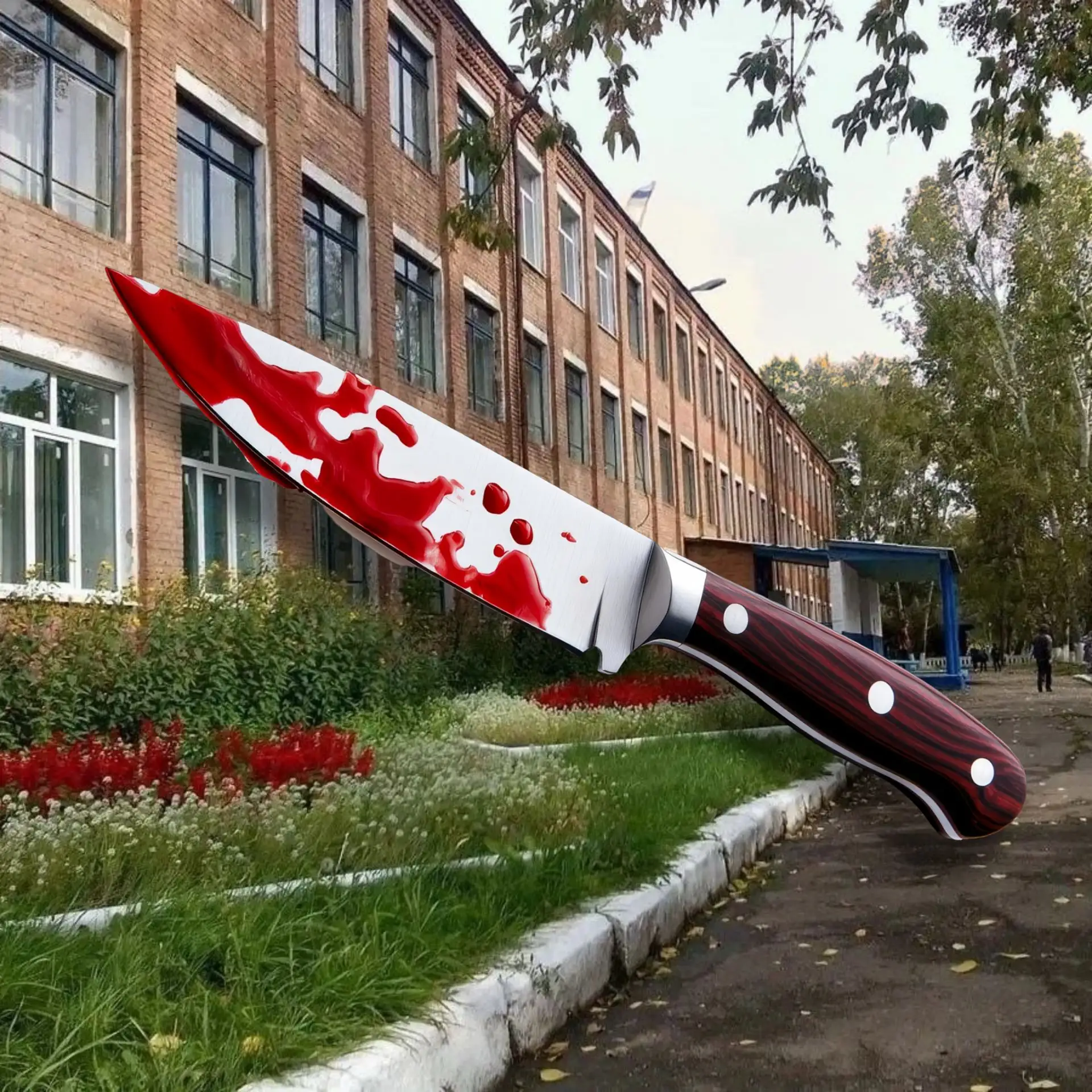 Школьница напала с ножом на учителя физики в Красноярском крае.