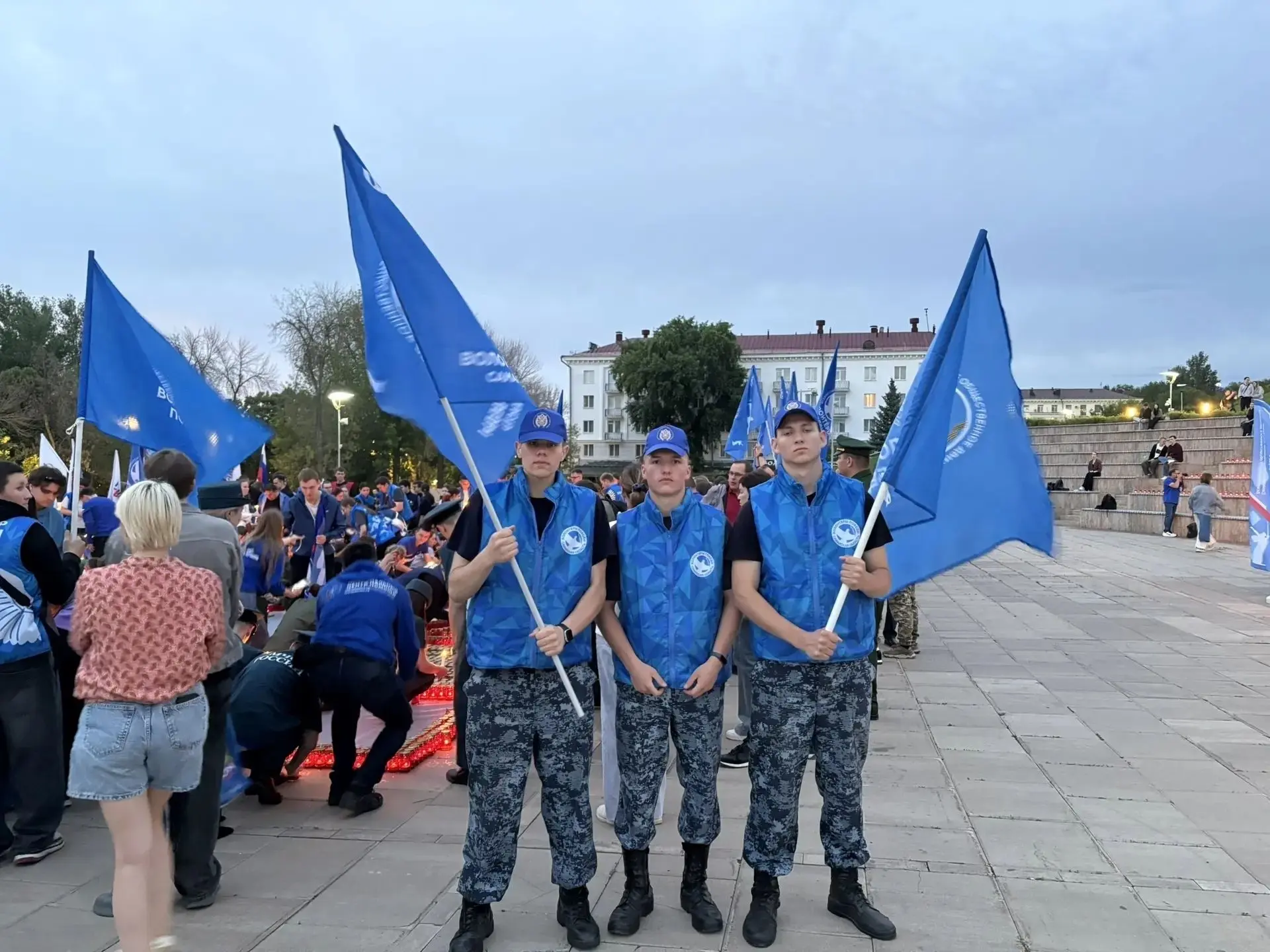 В ночь с 21 на 22 июня более тысячи человек, в числе которых были и наши курсанты, стали участниками