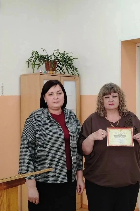 Педагог нашего детского сада Трайдакало Т. Г. получила сертификат участника межмуниципа...