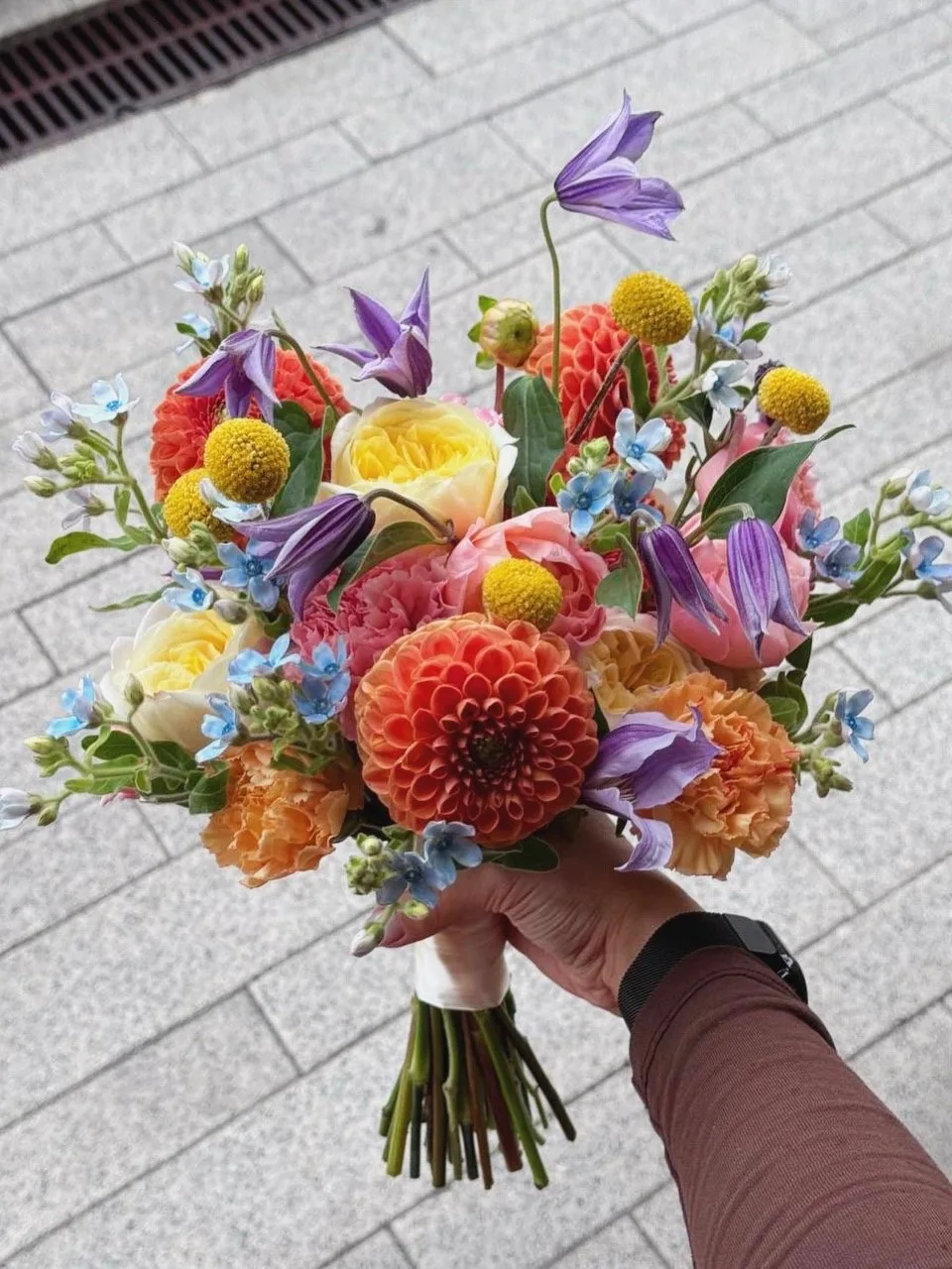 💐 Дофаминовый свадебный букет — когда хочется не «как у всех», а «чтобы запомнилось»! 💖