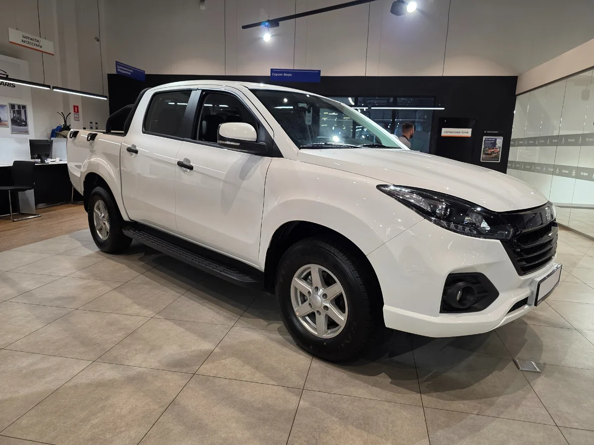 Российский дизельный пикап Ambertruck Work — собран в Калининграде, без AdBlue и лишних...