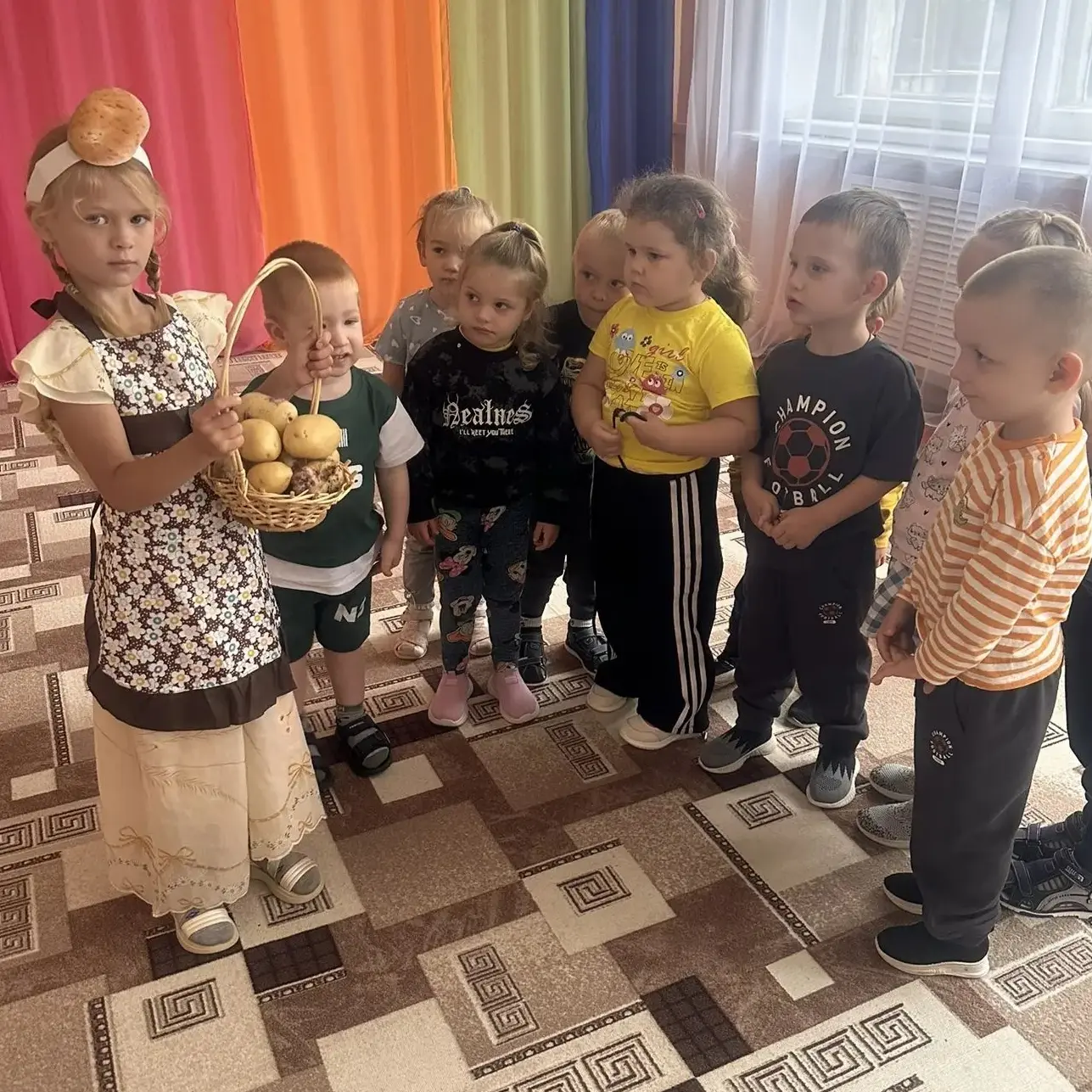 Сегодня в младшей группе царило картофельное настроение! 🥔✨