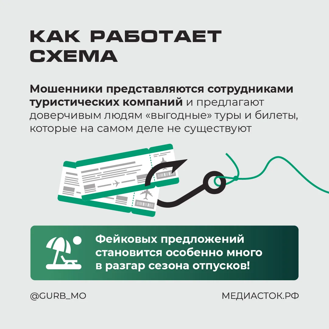 ⚡Как не стать жертвой мошенников при покупке билетов на море?  Злоумышленники звонят гражданам и пре