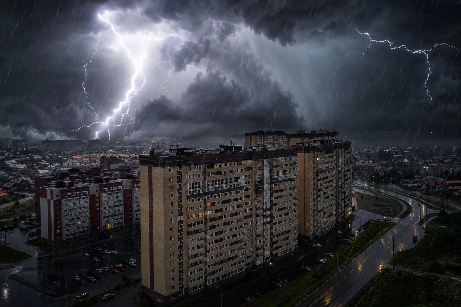 Штормовое предупреждение объявили в Тюменской области