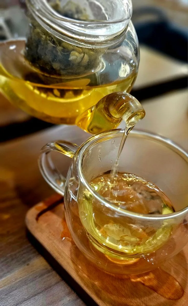 Чай с имбирём и лимоном для здоровья и удовольствия.🍵