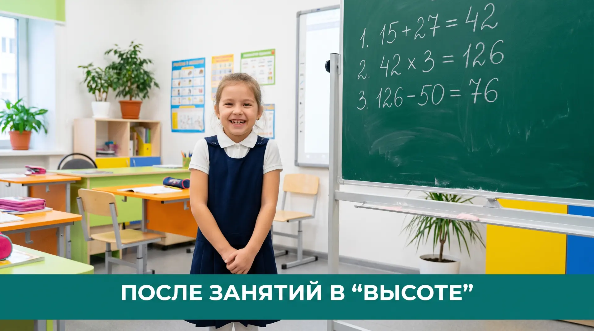 Октябрь . В клуб приводят девочку. Платье с отложным воротничком, две тонкие косички......