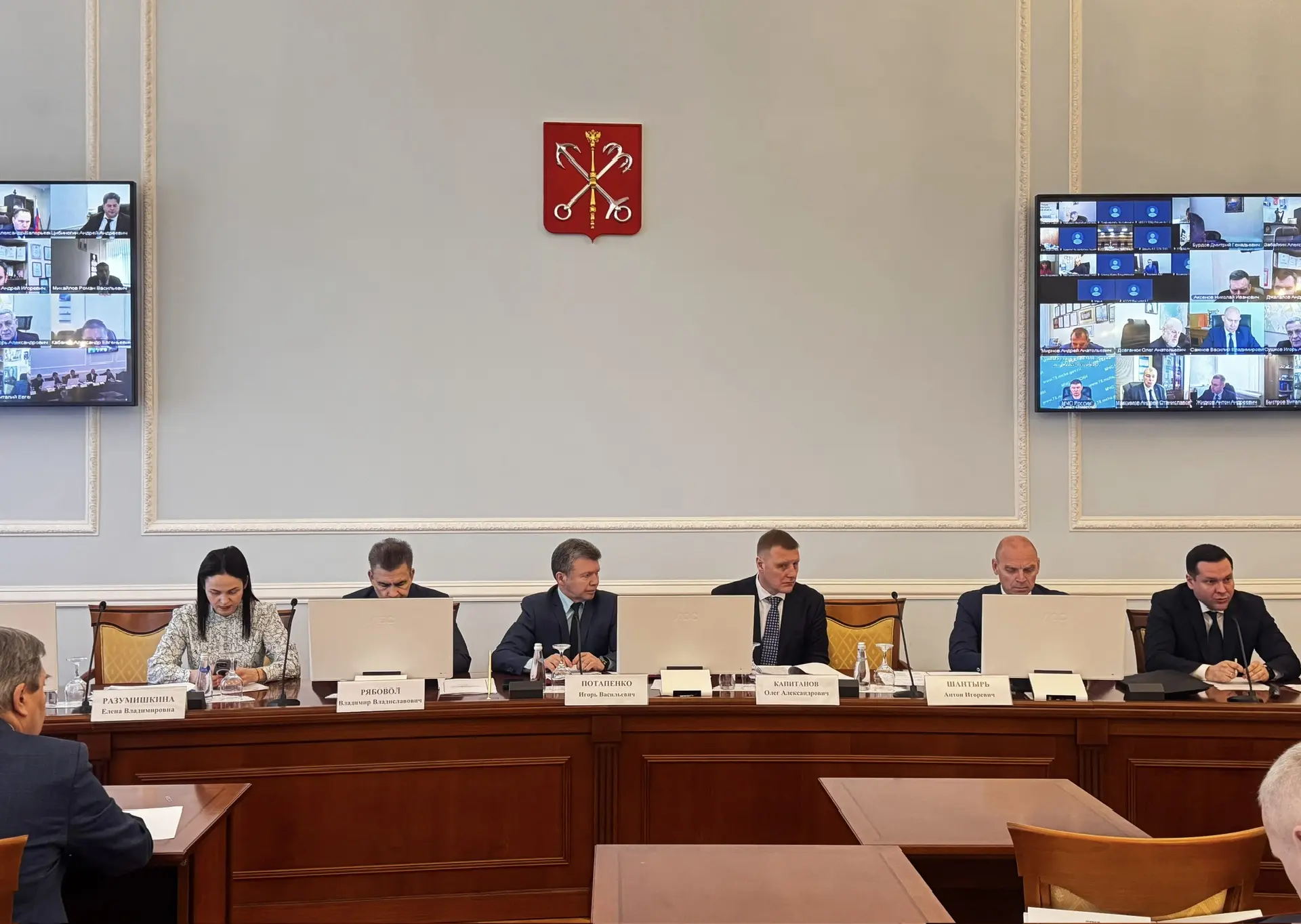 Провели заседание Межведомственной комиссии по профилактике правонарушений в Санкт-Петербурге.  В по