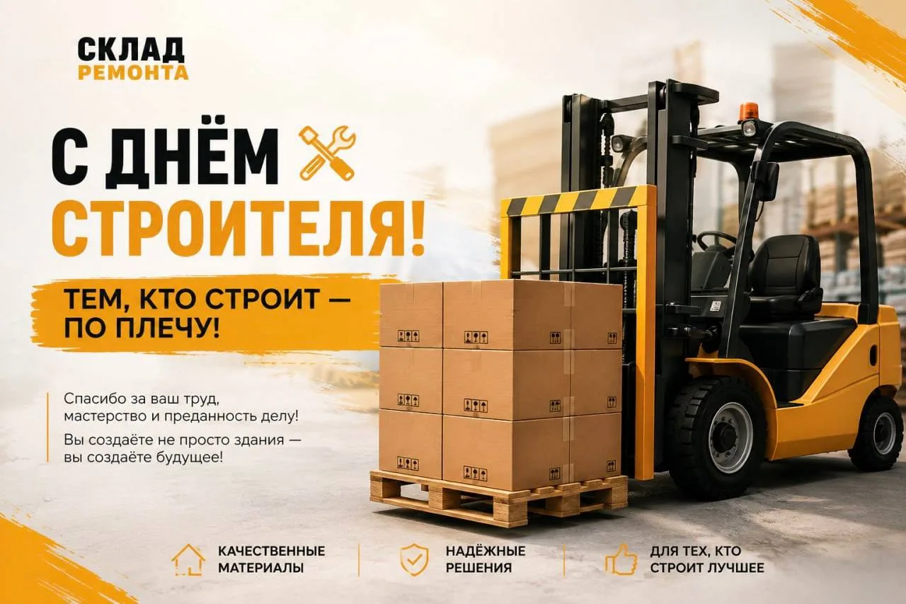 С ДНЁМ СТРОИТЕЛЯ! 🛠
