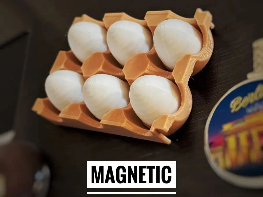Магнитный аксессуар в виде яиц в держателе🥚