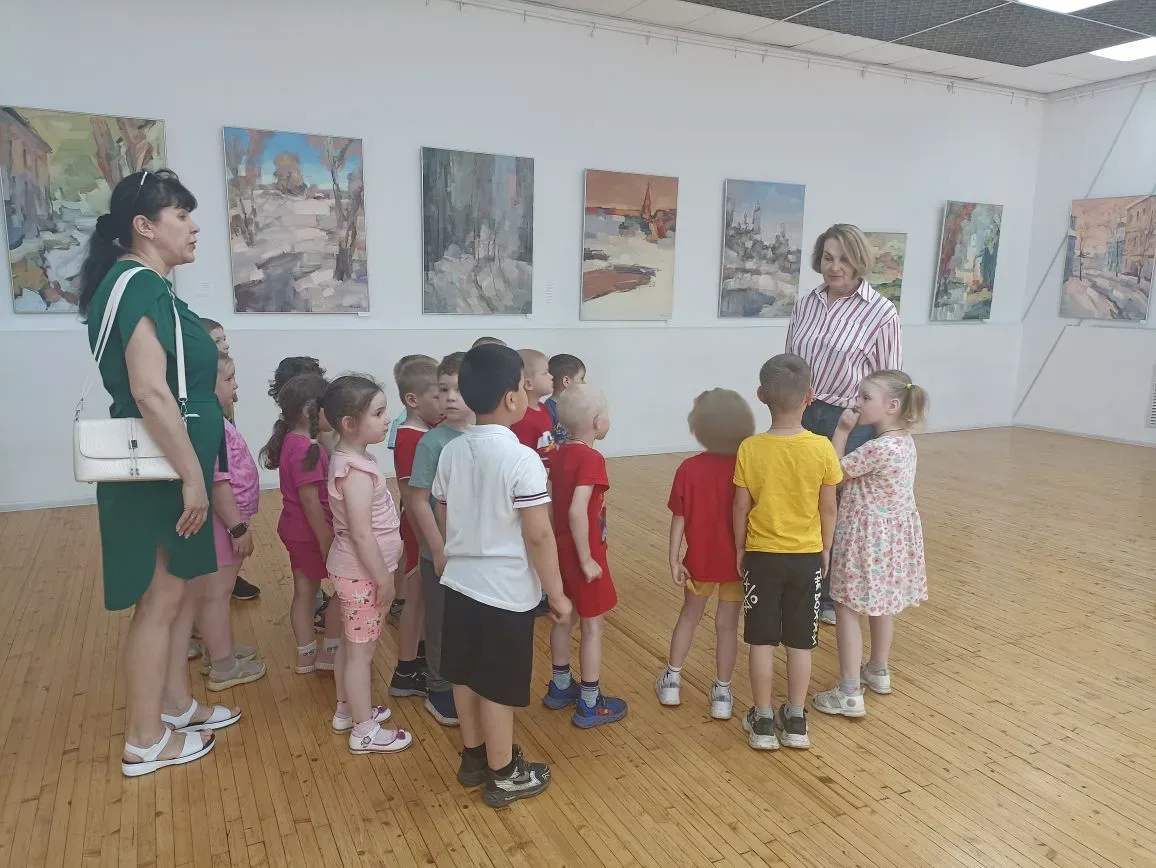 "Буратино" в "Галактике": дети знакомятся с искусством А.С. Александрова. Сегодня в молодежном центр