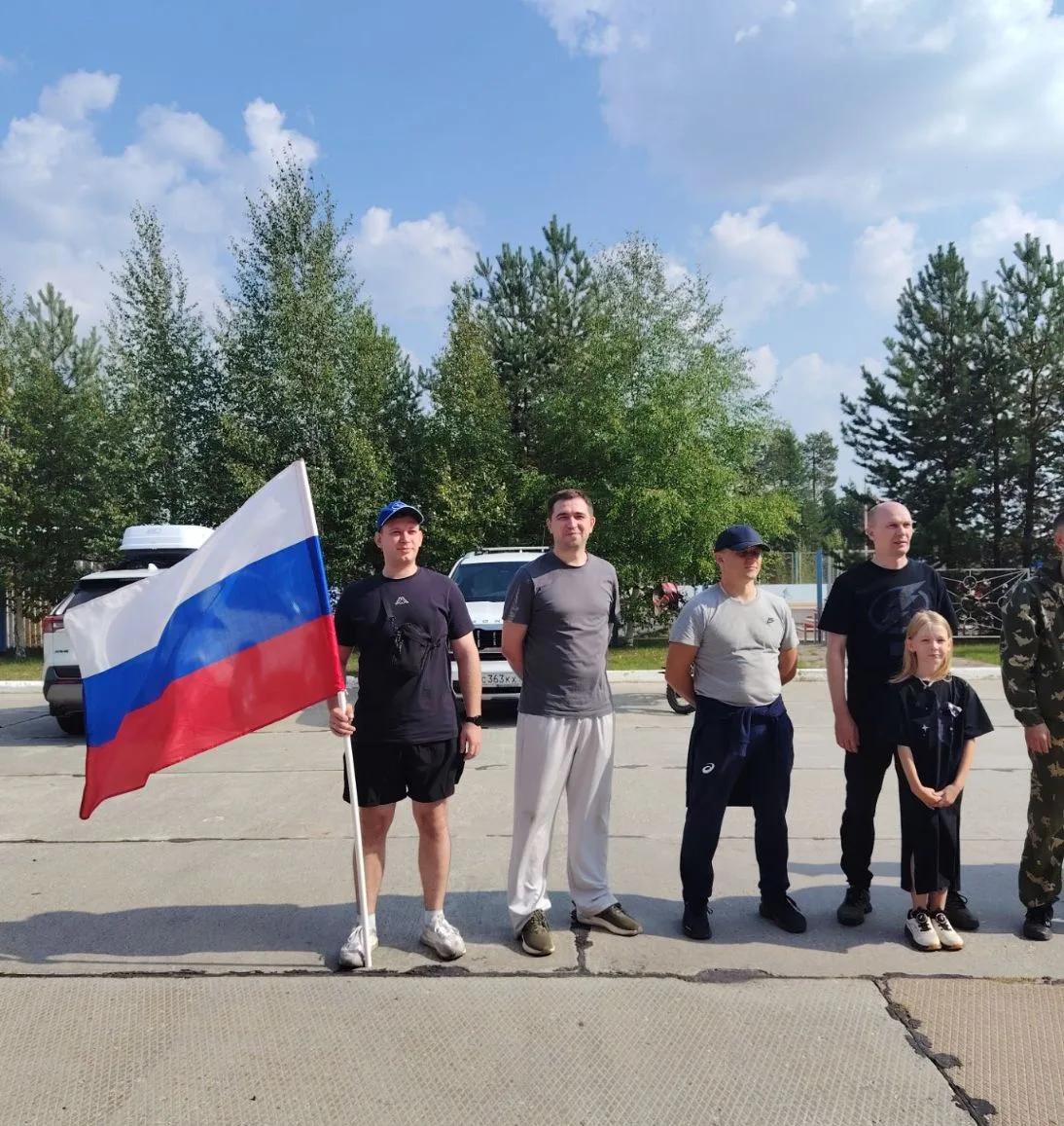 В День Государственного флага России "Под флагом едины" на площадке КСК "Олимп" прошла ...