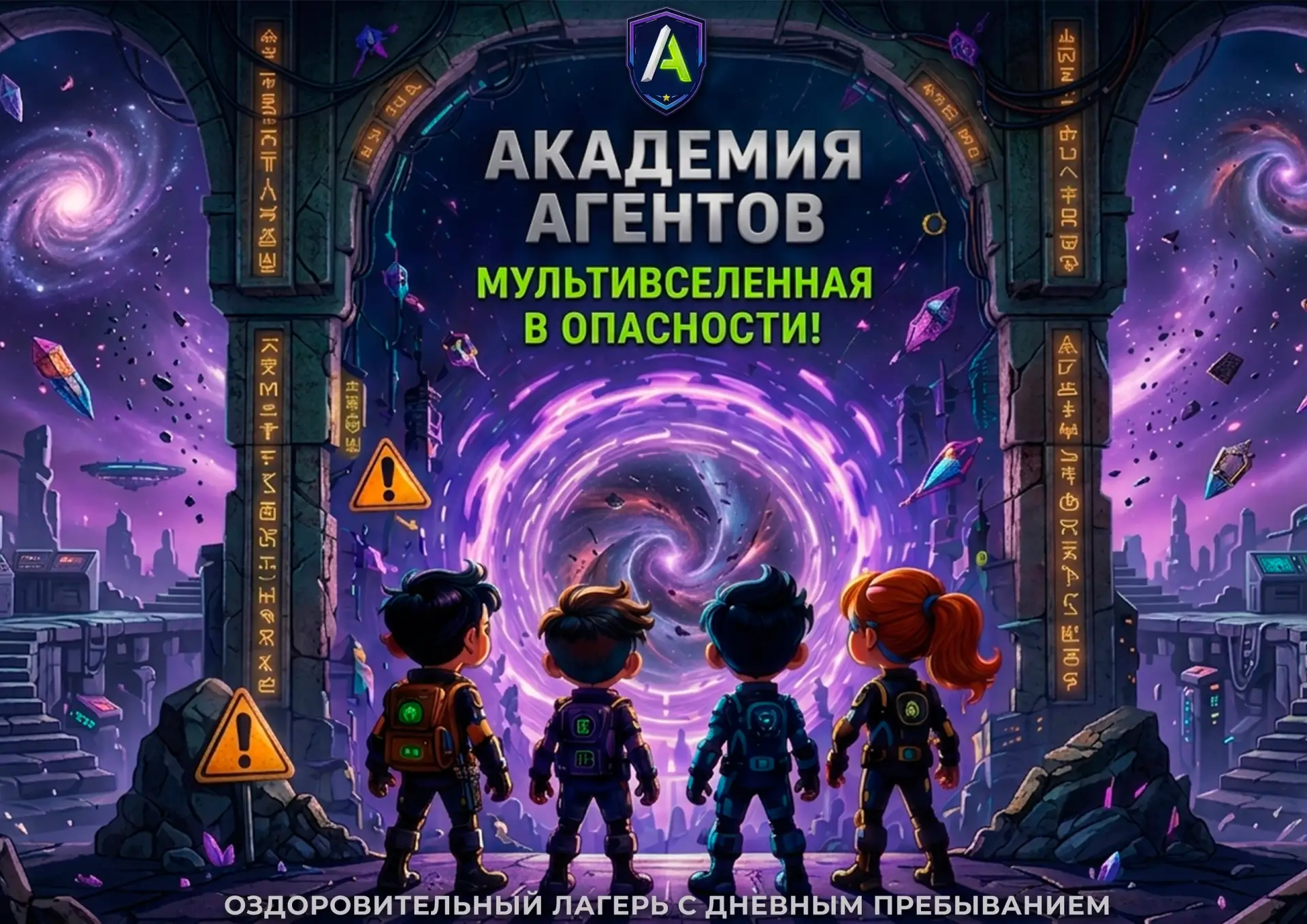27 мая открывает свои двери оздоровительный лагерь с дневным пребыванием «Академия Аген...