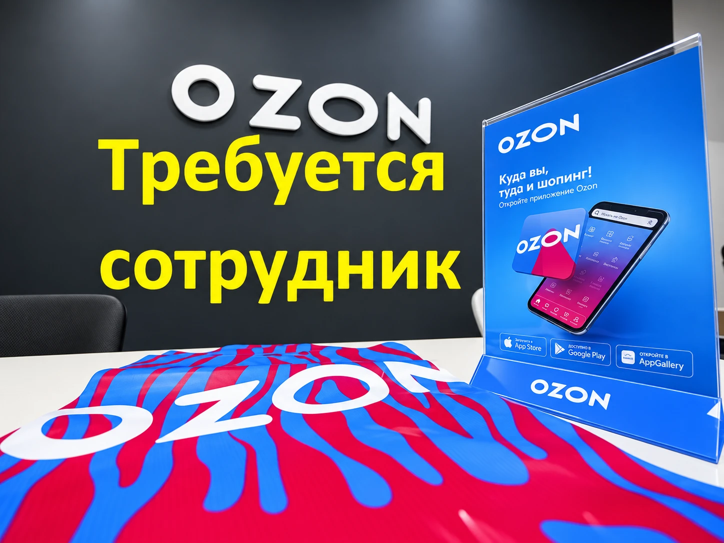 ПВЗ Ozon ищет сотрудника на постоянную работу!