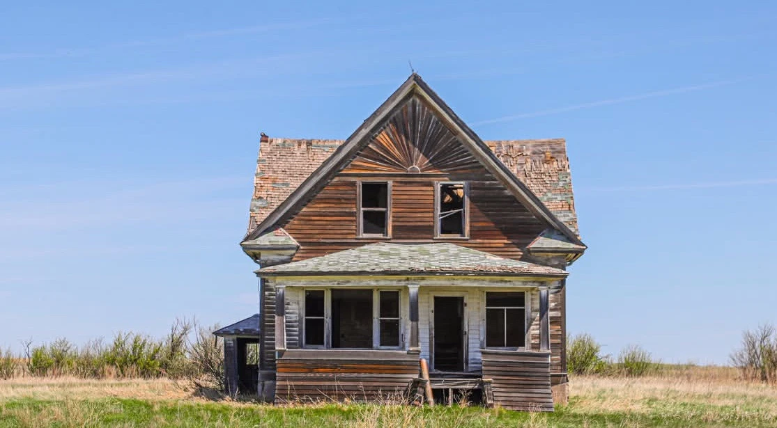 Заброшенный дом в Северной Дакоте 🏚️