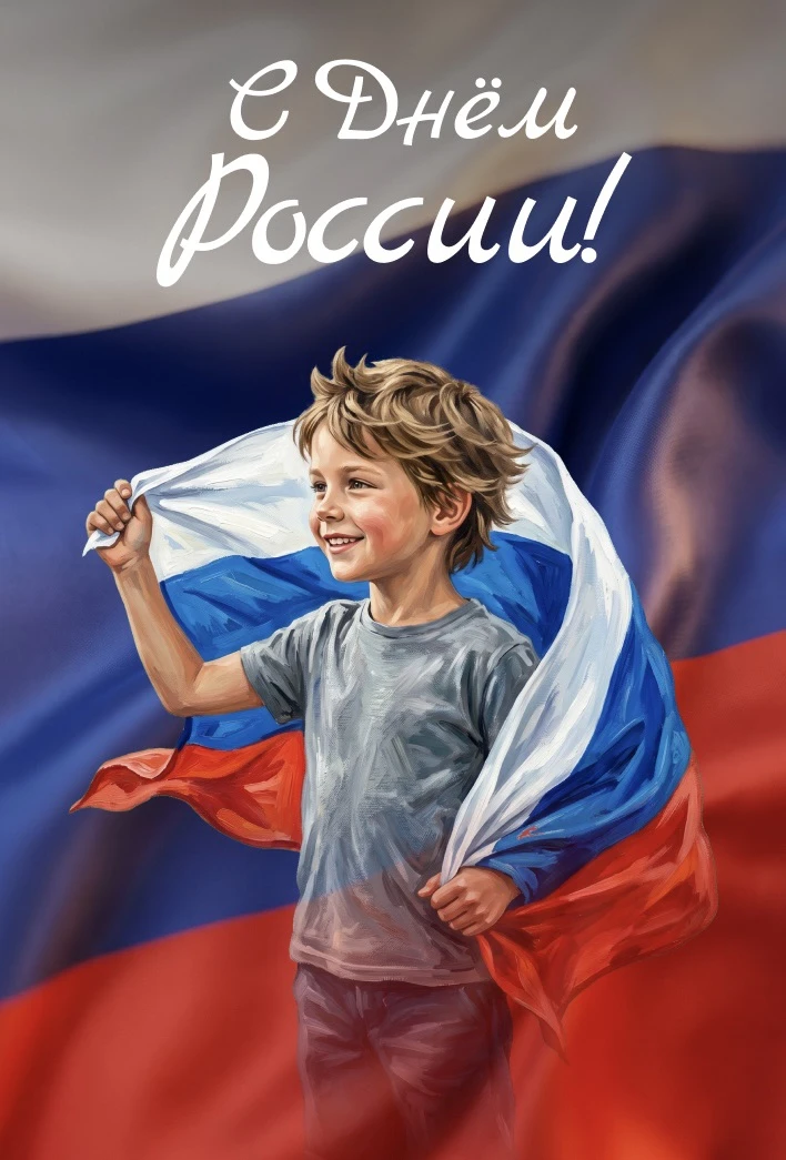 С праздником! С ДНЁМ РОССИИ!