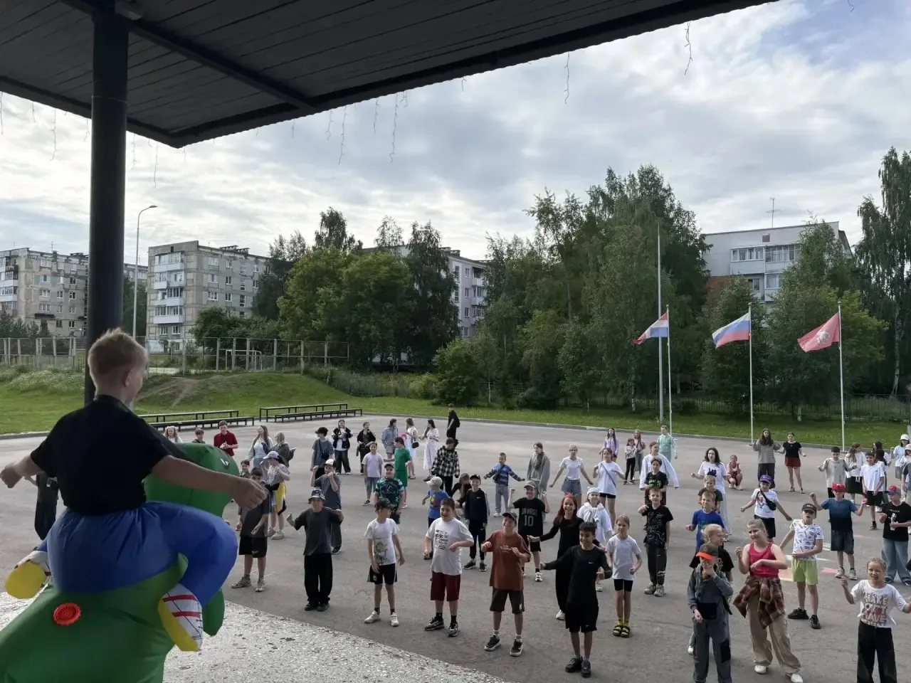 🔥 День безопасности в нашем лагере!
 Что сегодня было?

«Безопасные встречи»
👮 У нас состоялась вс
