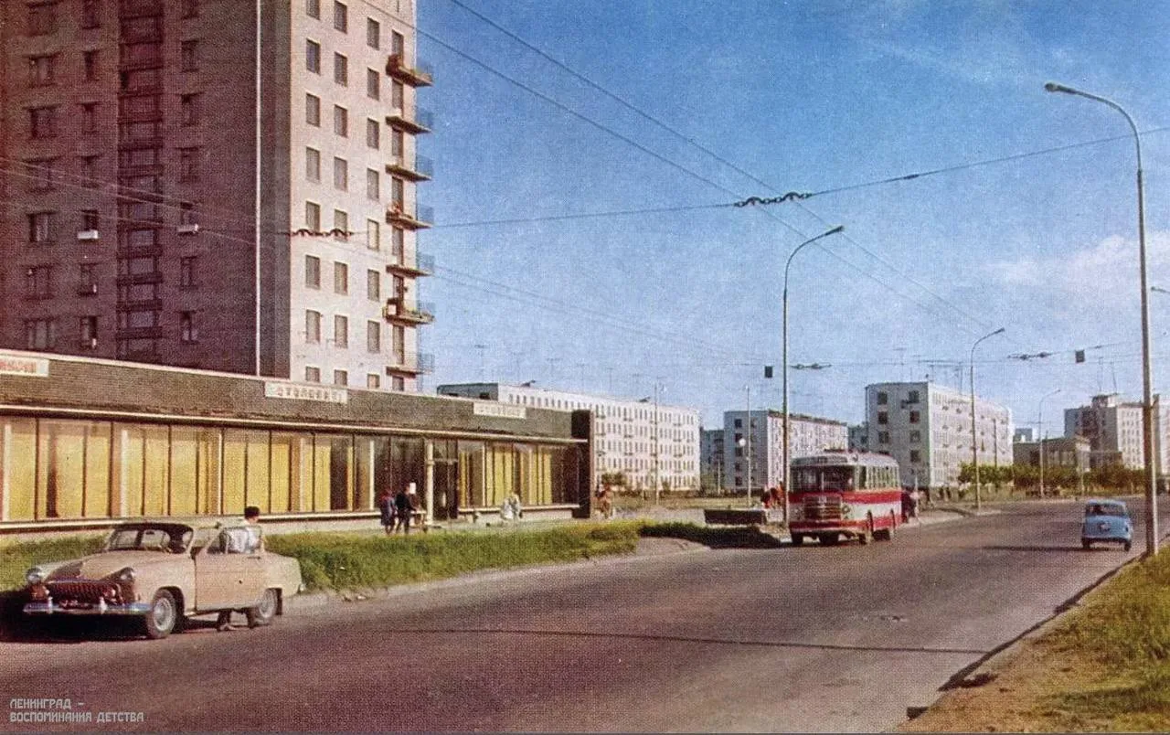 1966 год. Улица Зины Портновой