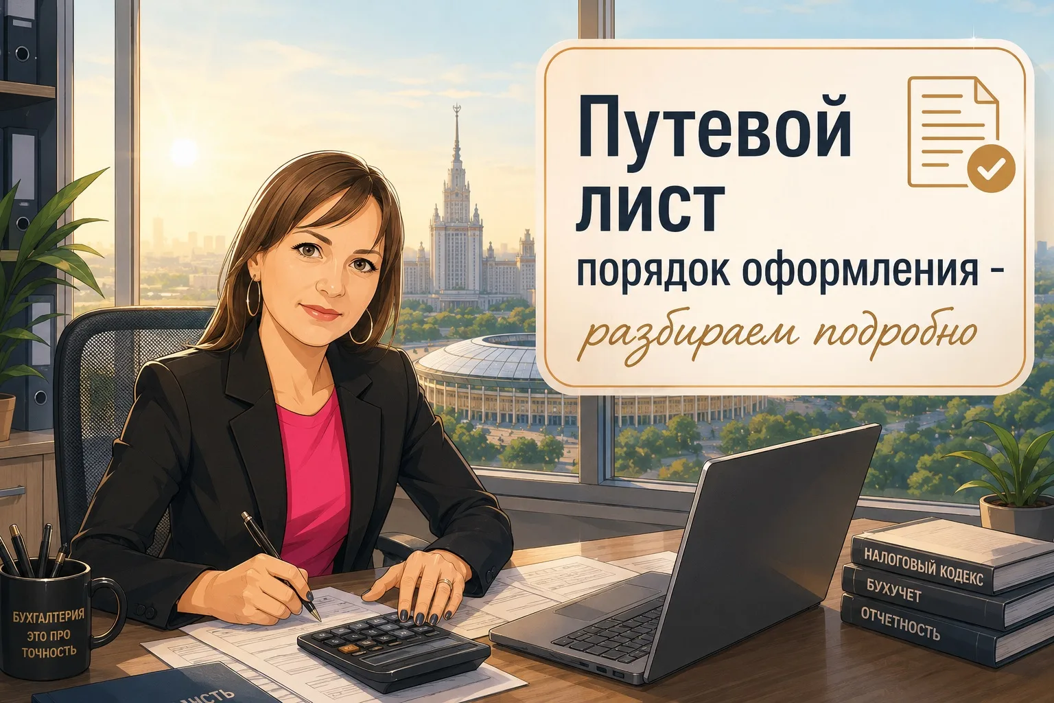 📋Путевой лист — это первичный документ, который фиксирует использование транспортного средства и от