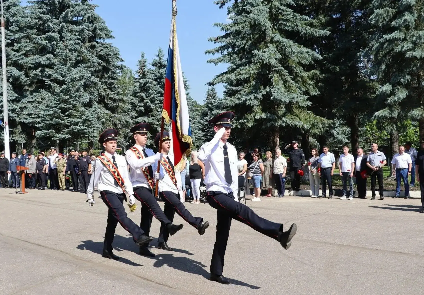 🛡️ Спецназовцы столичного главка Росгвардии стали почётными гостями торжественной церемонии открыти