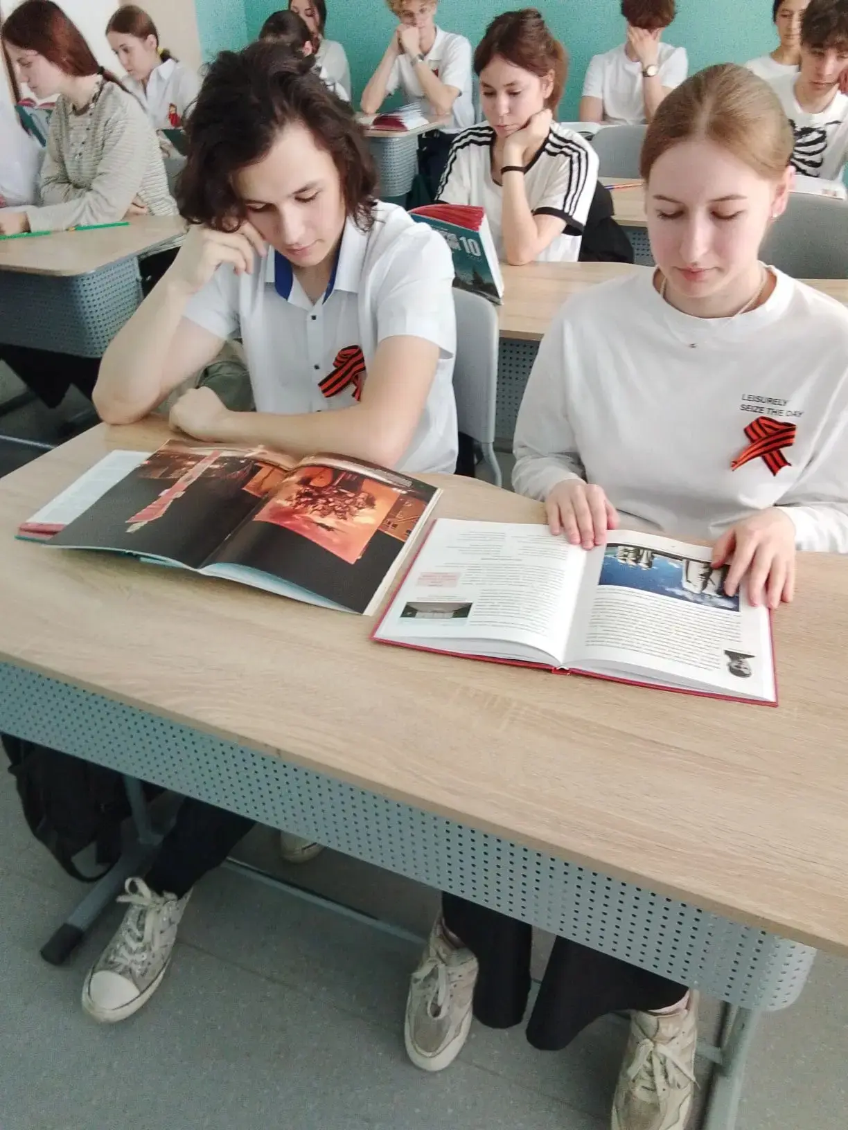 📣 🏫Неделя истории в  образовательном комплексе имени Владимира Храброго!  ✅В 4 корпусе прошла защита