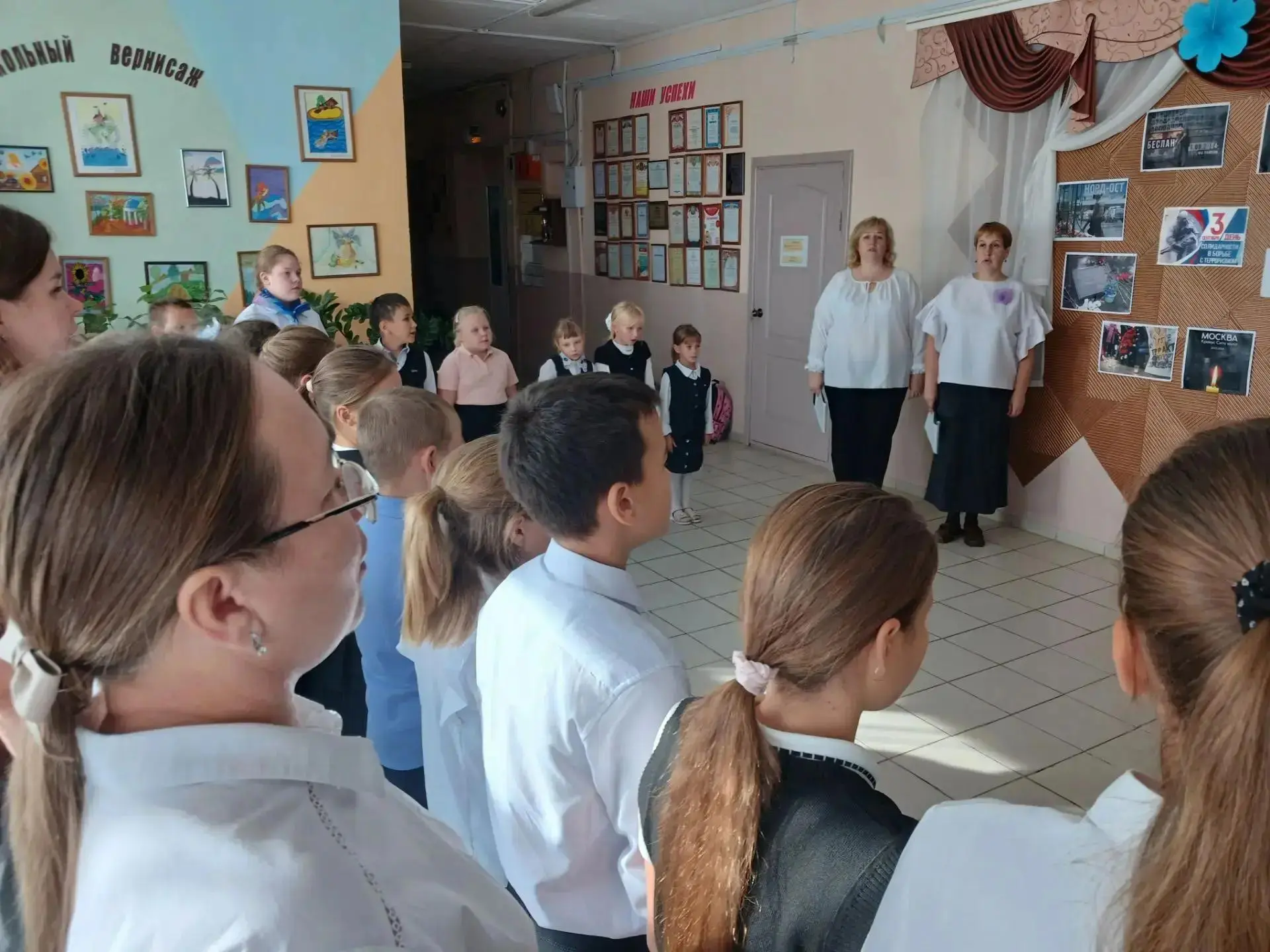 Сегодня, 3 сентября, в нашей прошла торжественная линейка, посвященная одной из самых в...