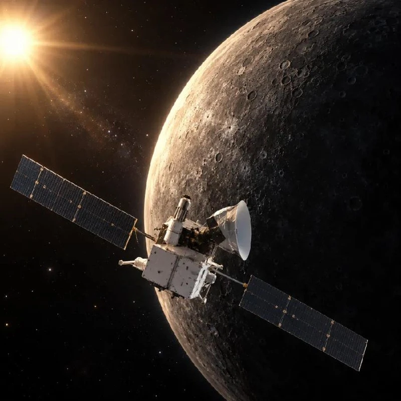 BepiColombo начал подлет к Меркурию после восьми лет полета