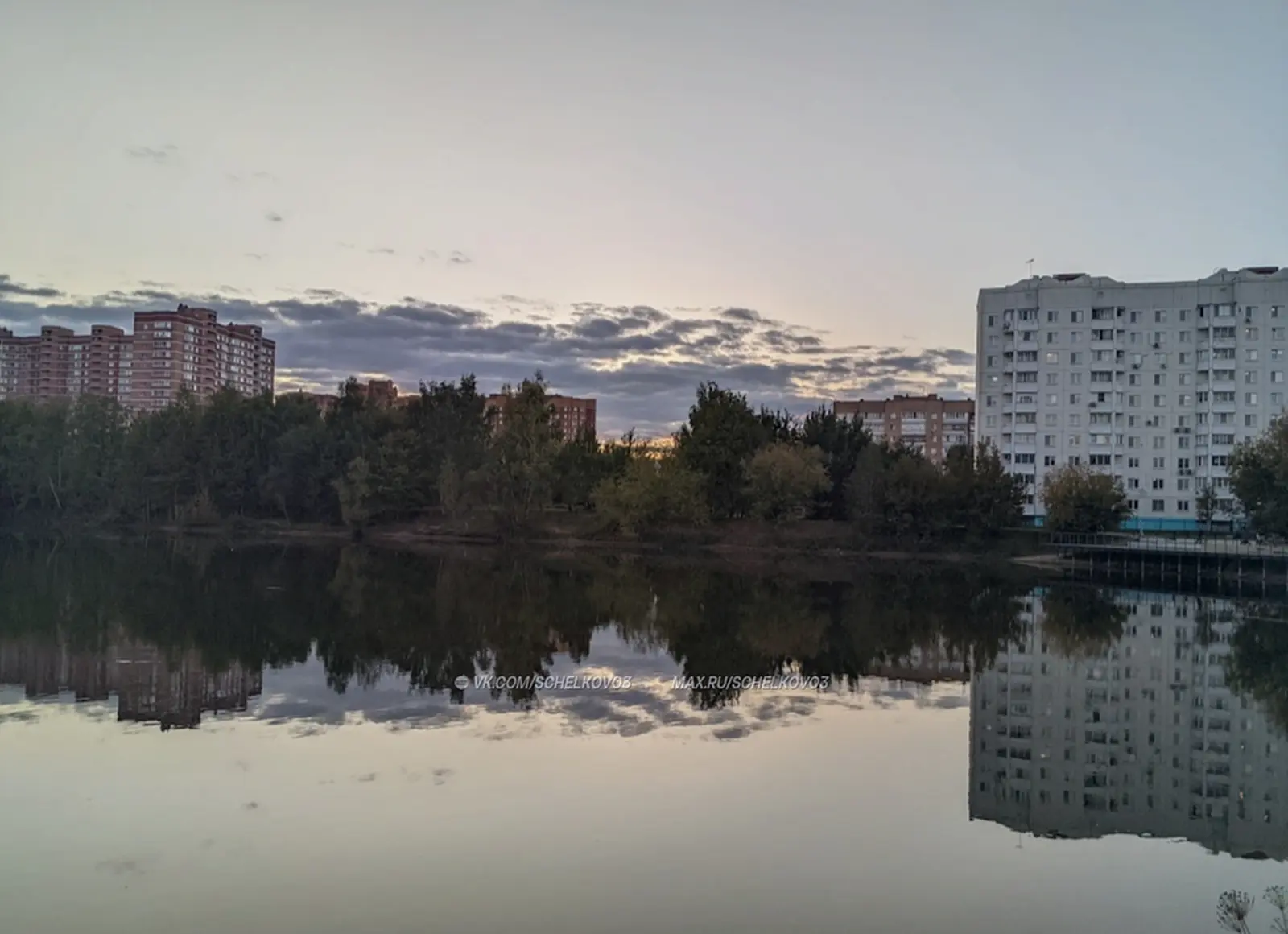 Вечер в Чкаловском парке😍