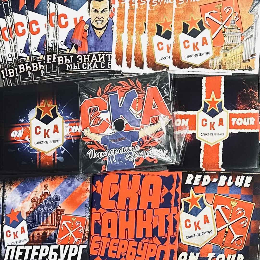 Стикер-пак, 8 видов по 5 штук - 300₽