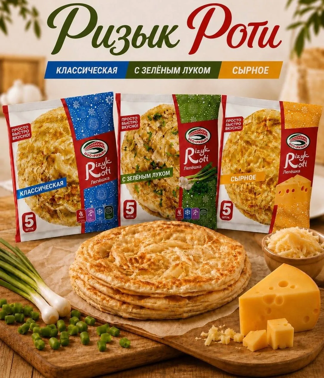 🤤 Лепёшка «Роти» — вкусно,