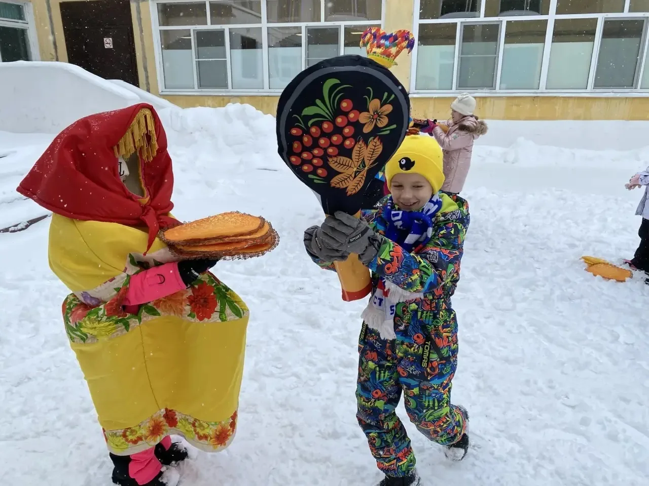 🥞 МАСЛЕНИЦА 🥞   С чего начинается весна? Конечно, с проводов зимы. Вот и в нашей школе Масленица при