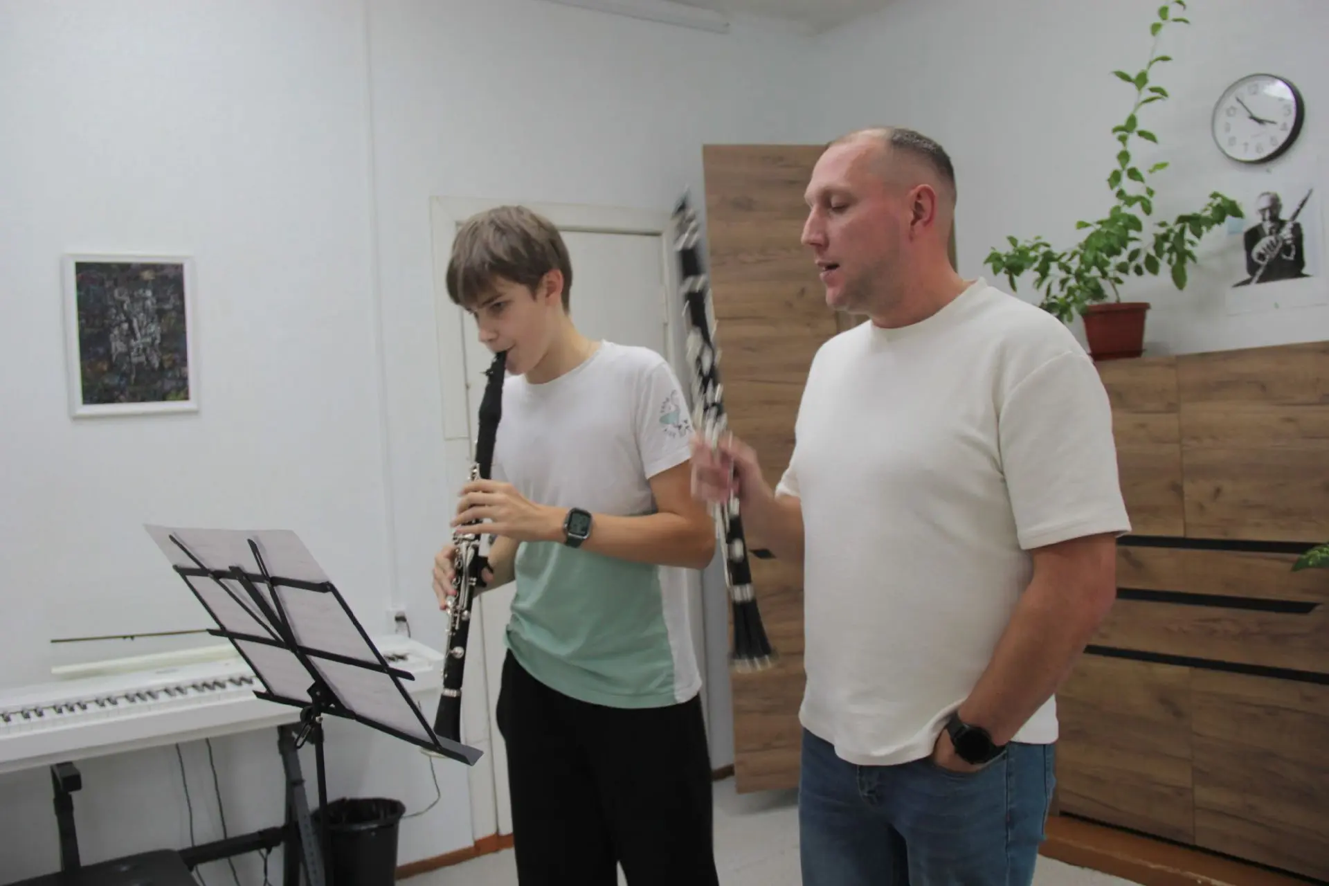 Уроки у наших музыкантов😇🎷
