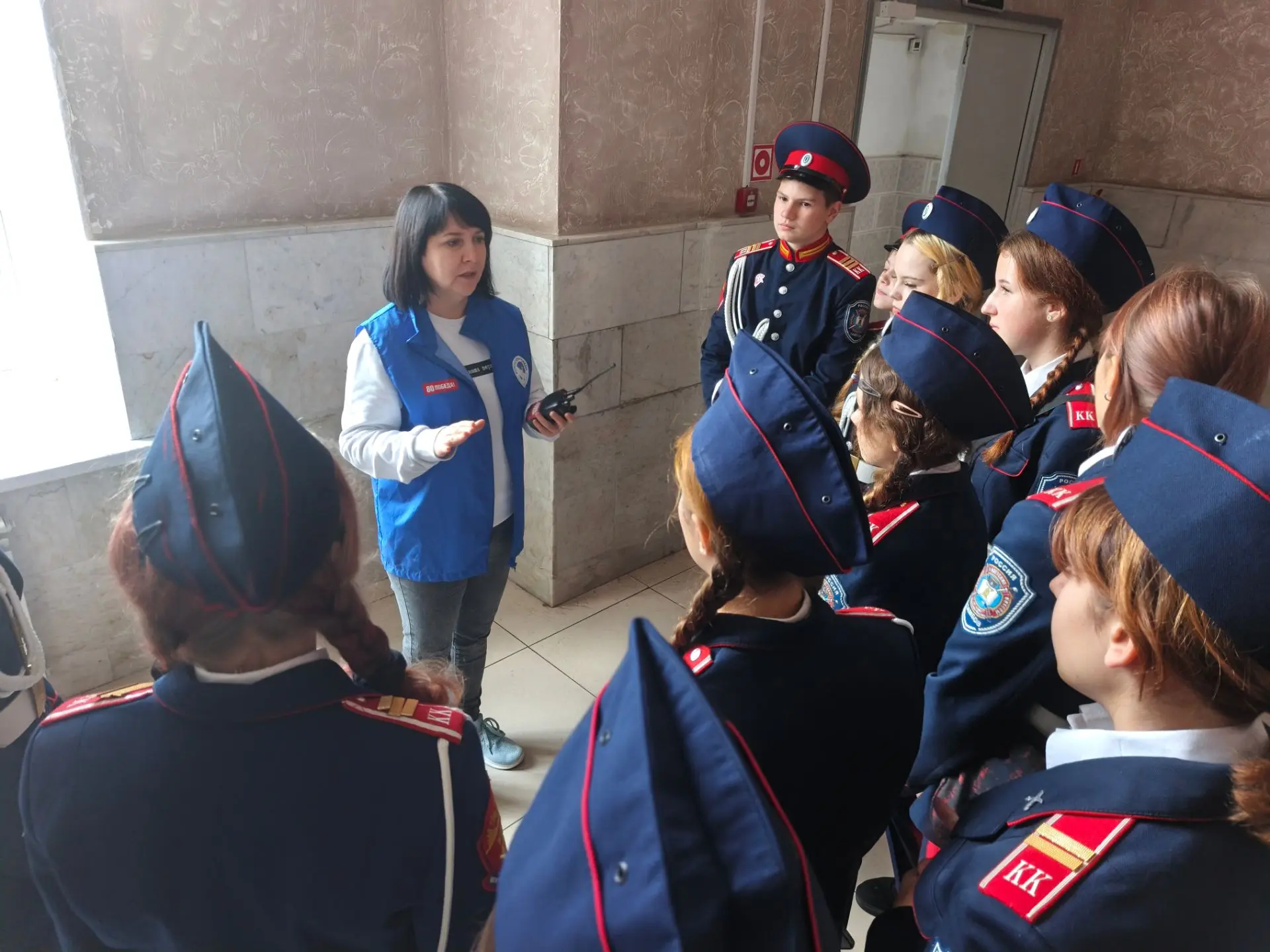 🎉 Сегодня кадеты Казачьего кадетского корпуса стали участниками уникальной выставки — ...