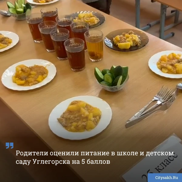 🥗 В Углегорске стартовала традиционная проверка качества питания в школах и детских са...