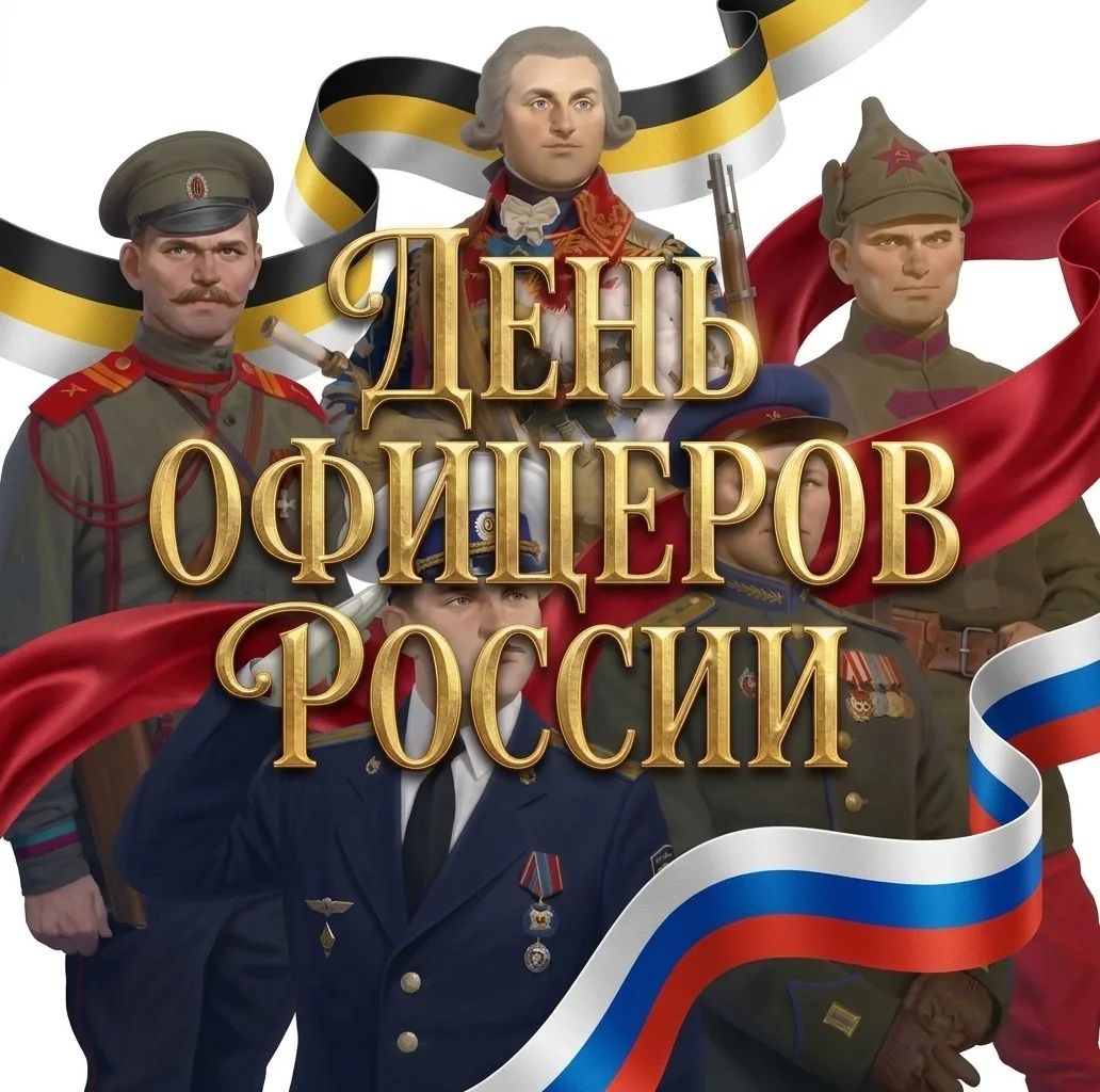 🇷🇺 С Днем офицеров России, друзья!