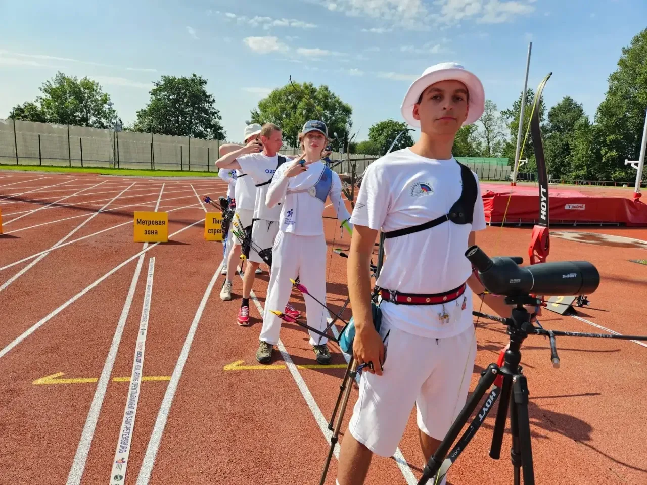 🏹 Наши спортсмены — на Кубке России по стрельбе из лука!