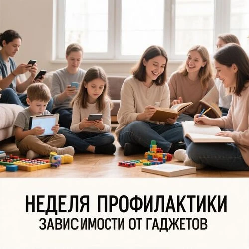 ✨
Сегодня начинается неделя, посвященная профилактике зависимости от гаджетов. Это отличный повод сд