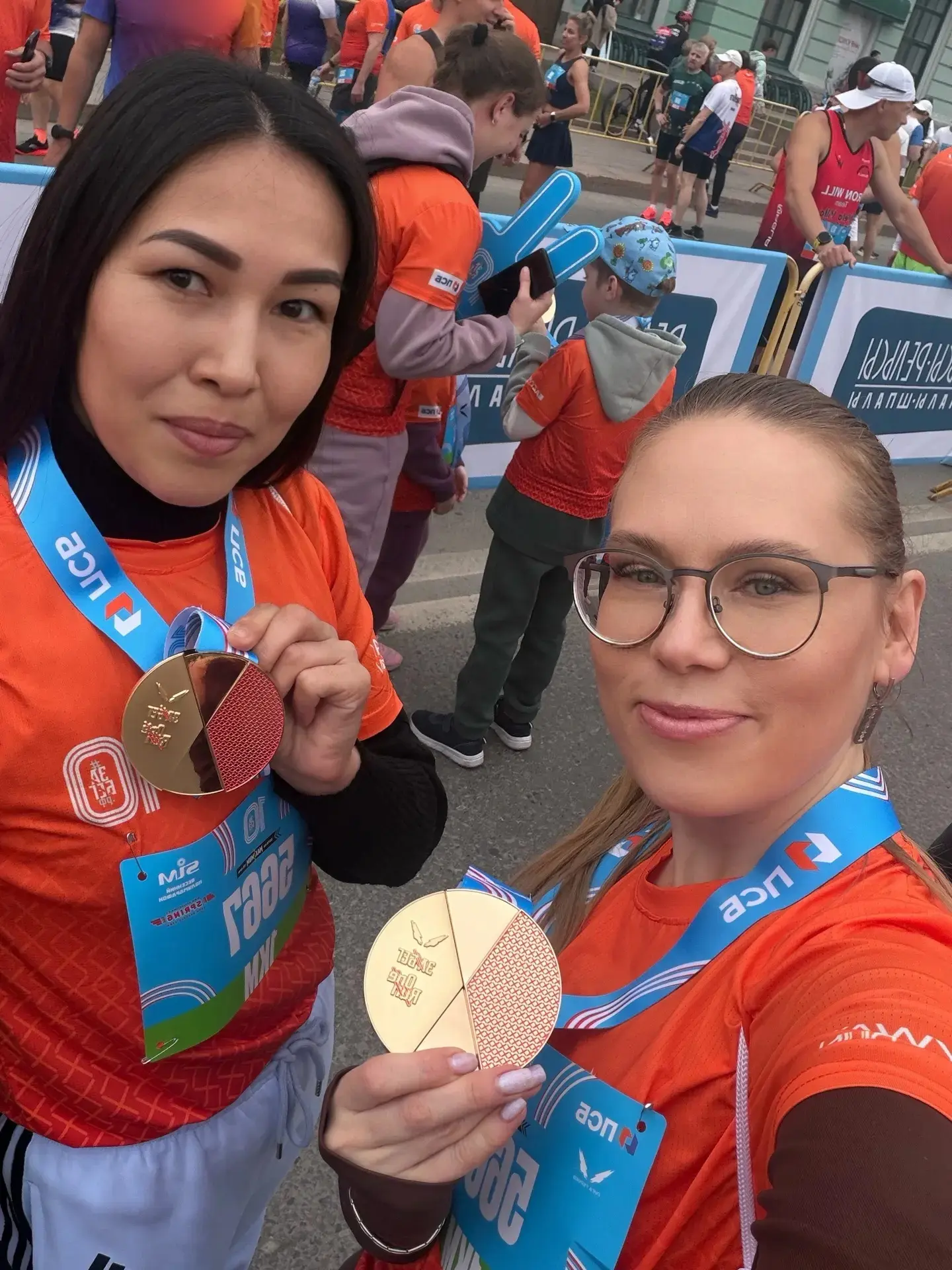 🏃‍♂️ Сегодня наша команда на  всероссийском полумарафоне «ЗаБег.РФ» 💪