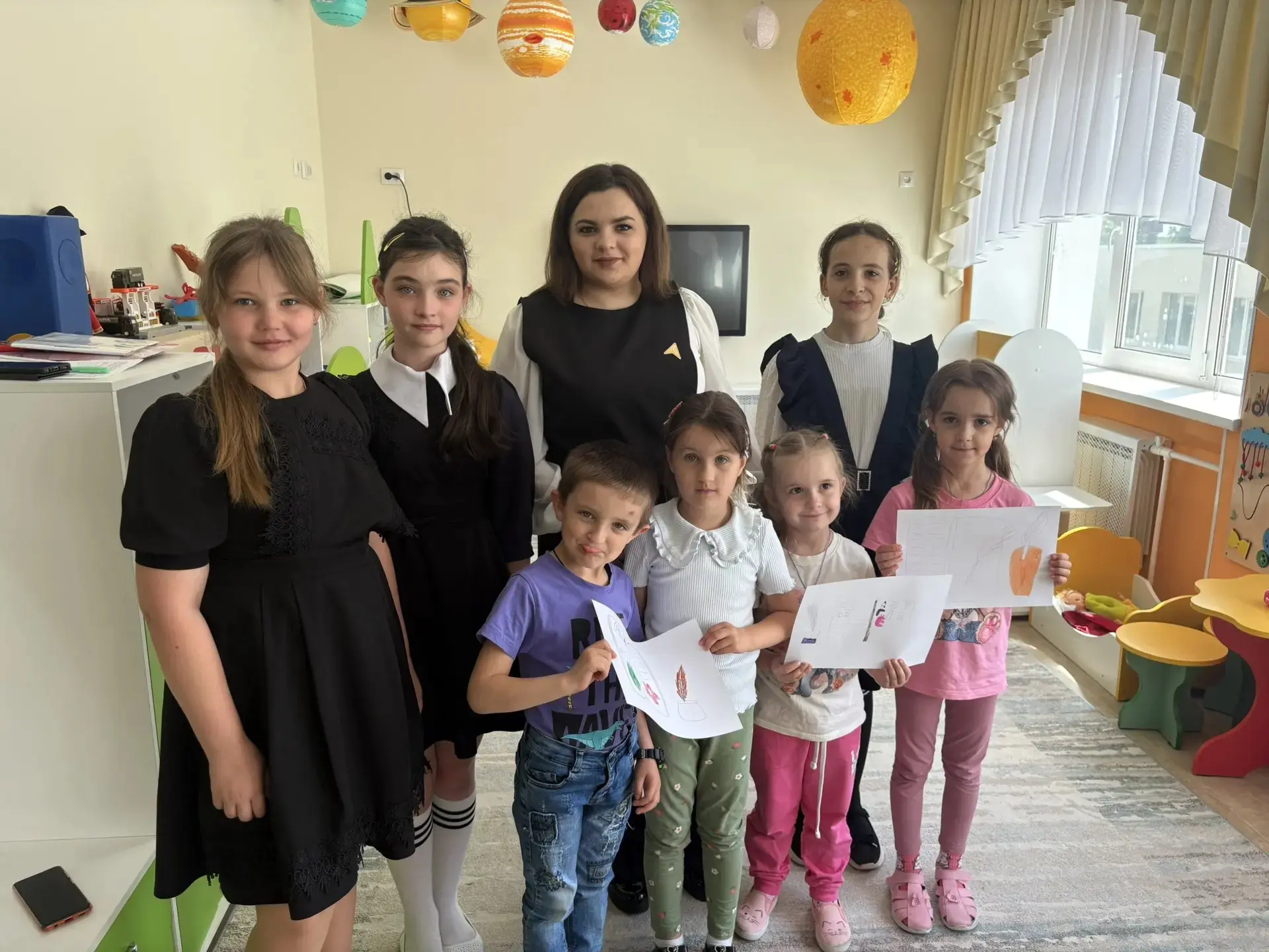 В МБОУ «Никаноровская СОШ» в дошкольной группе,советник директора по воспитанию Юдина Е...